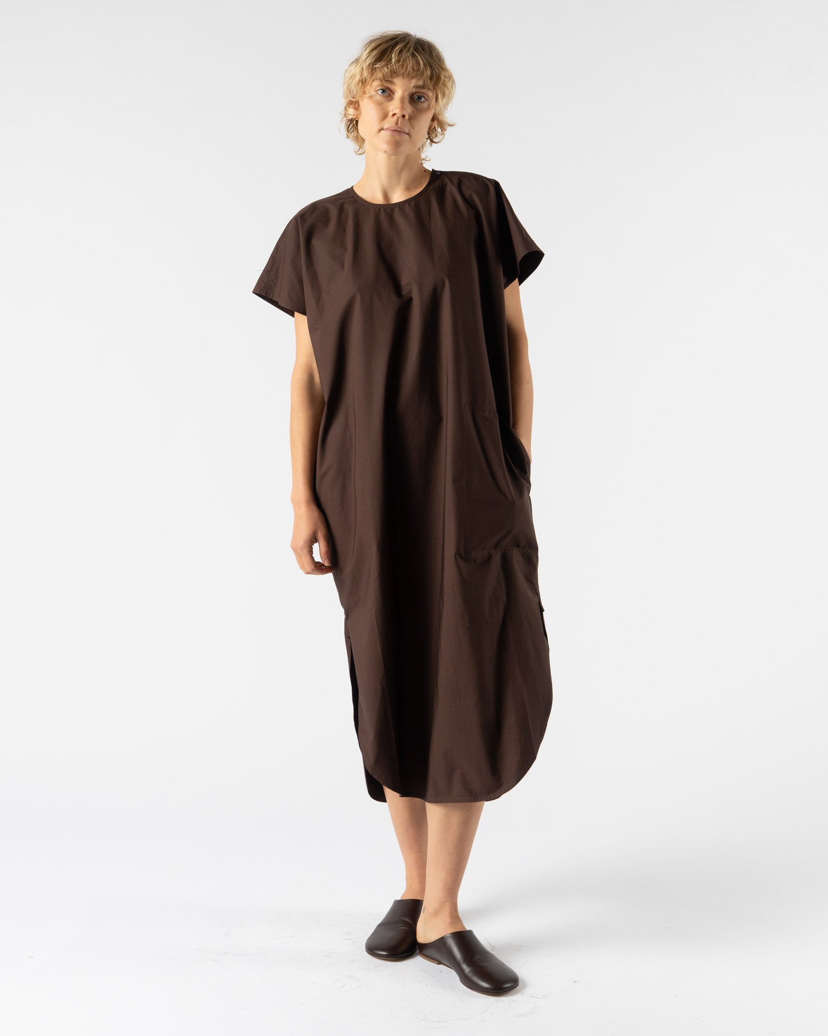 Sofie D'Hoore Drom Dress in Cacao