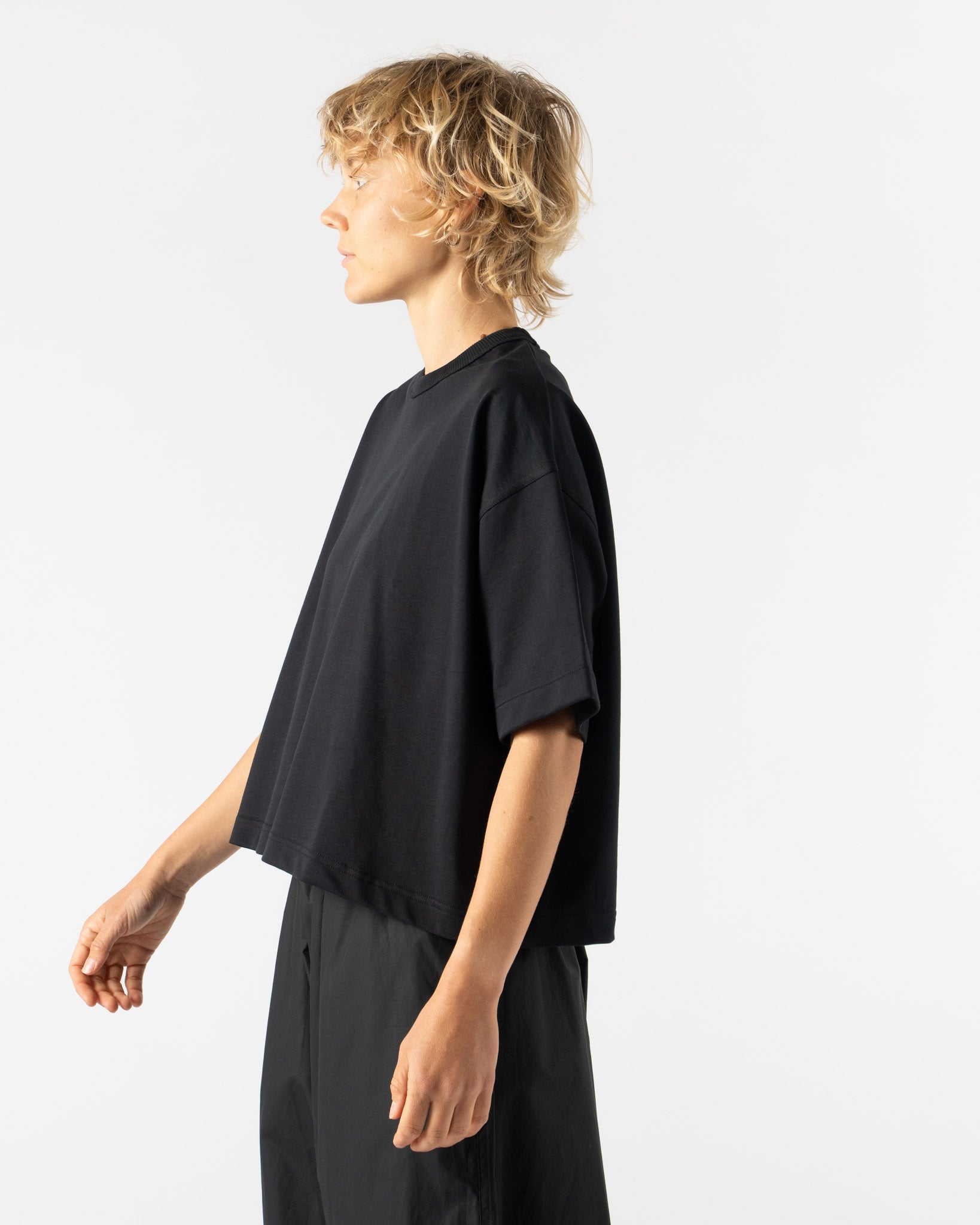 Sofie D'Hoore Tule T-Shirt in Black