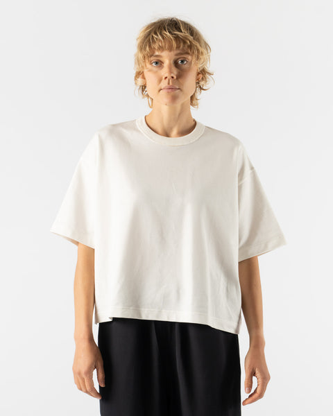 Sofie D'Hoore Tule T-Shirt in Off White Curated at Jake and Jones