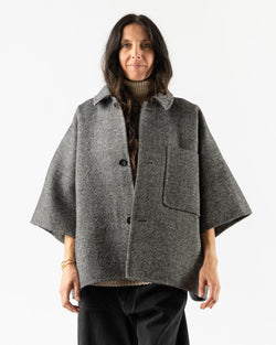 Sofie D'Hoore Cara Jacket in Woven Charcoal