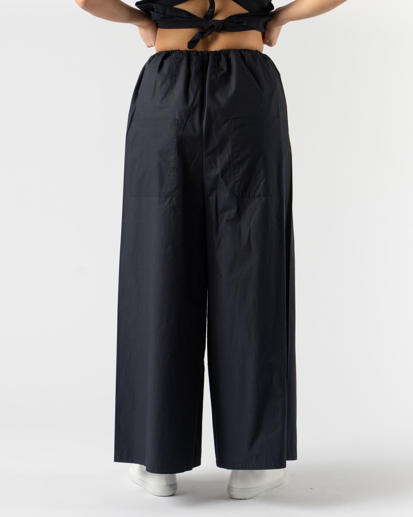 ELEPH Square Pants in Navy Cotton