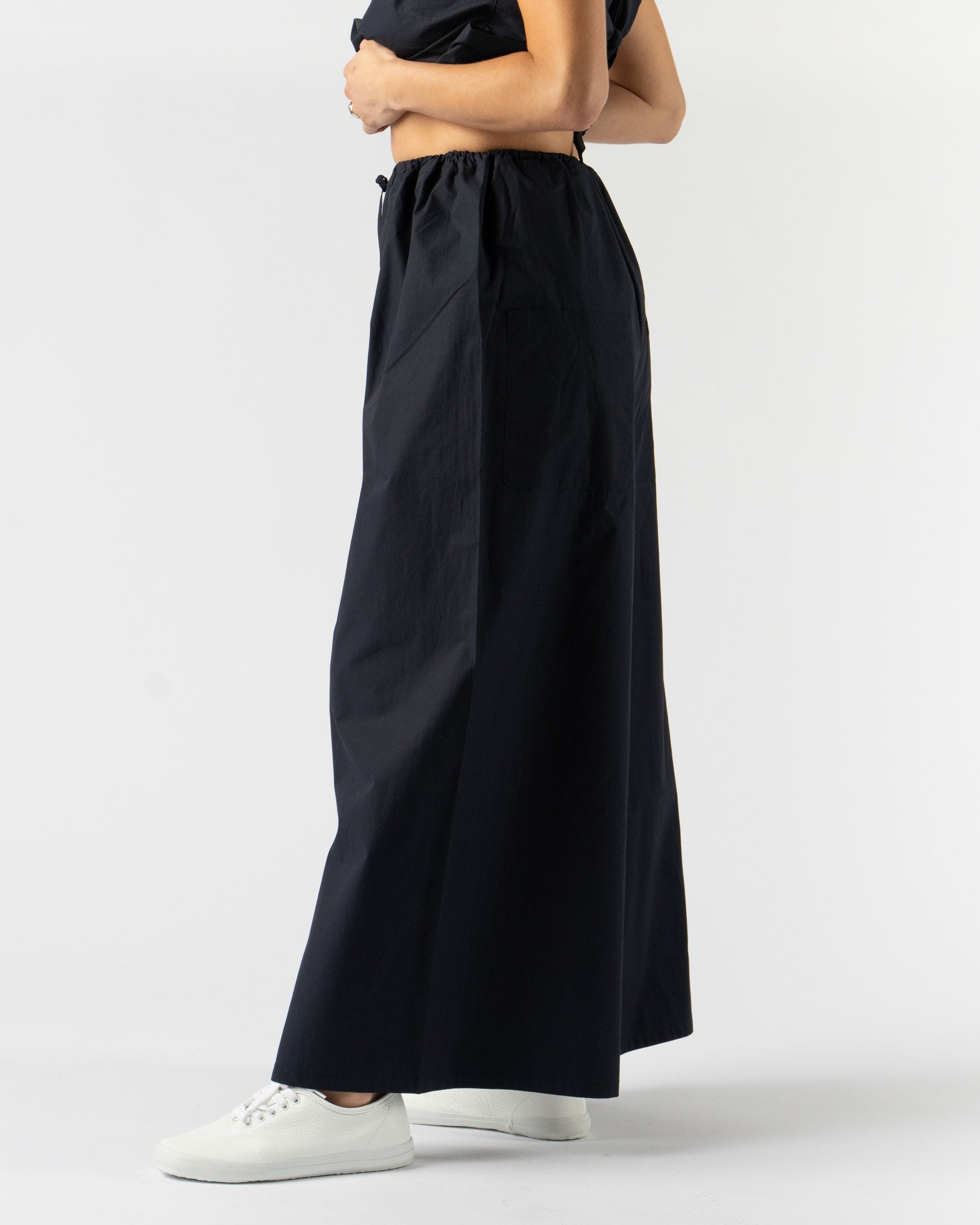 ELEPH Square Pants in Navy Cotton