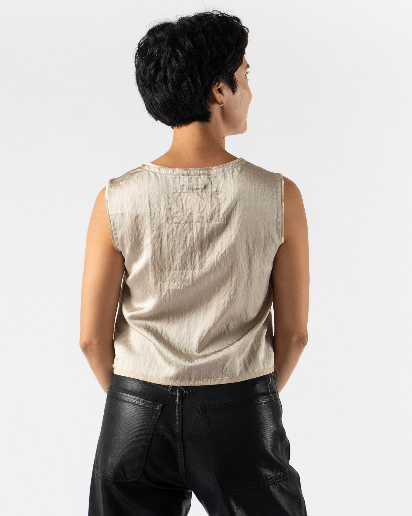 Camiel Fortgens Square Top in Champagne
