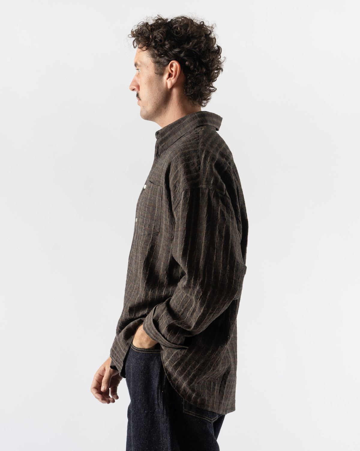 Sunflower Stable Shirt in Chocolate