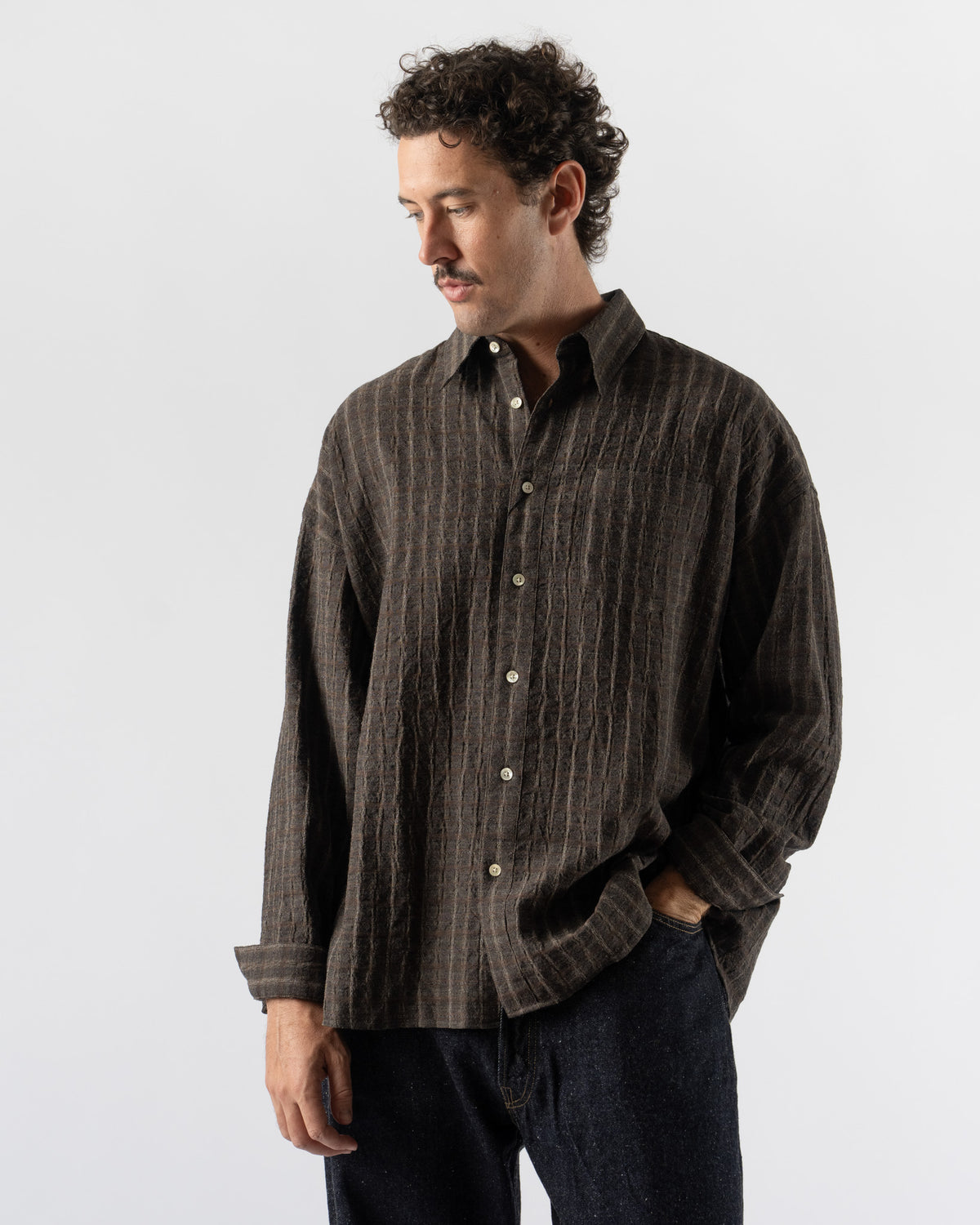 Sunflower Stable Shirt in Chocolate