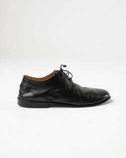 Marsell Stucco Derby Shoe Black