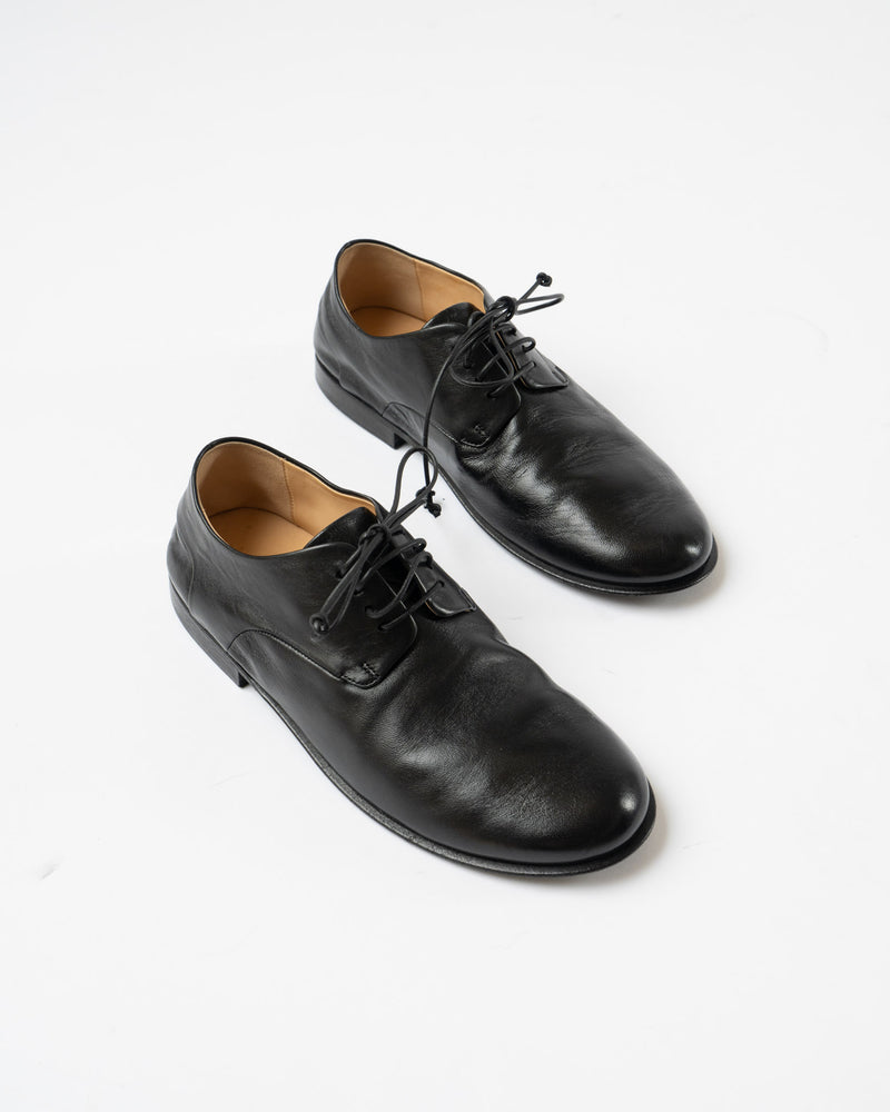 Marsell Stucco Derby Shoe Black