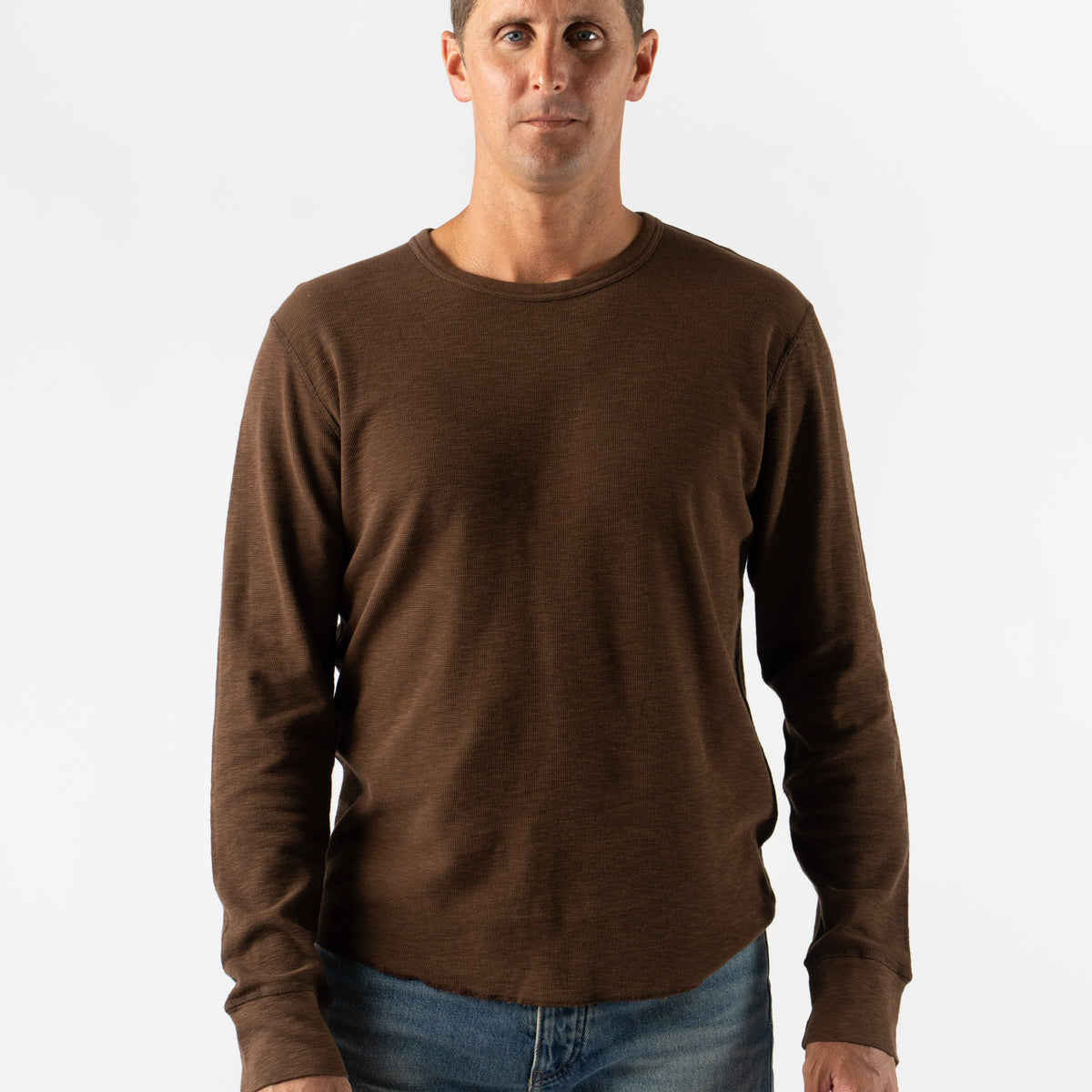 Sunflower-Waffle-Tee-LS-in- 