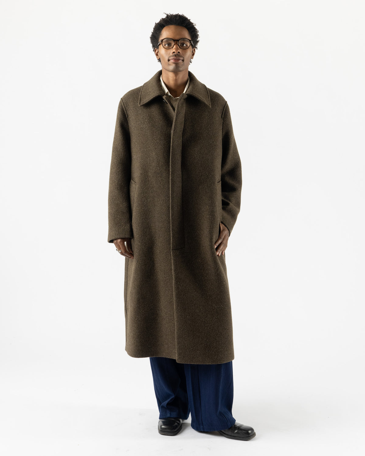 Sunflower Winter Coat in Green Moss