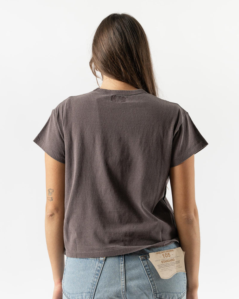 Sunray Spirit Hi'Aka Short Sleeve T-Shirt in Pigment Dye Raisin