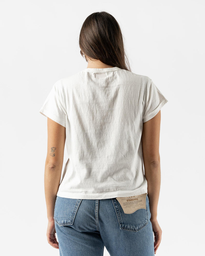 Sunray Spirit Hi'Aka Short Sleeve T-Shirt in Off White