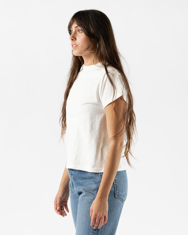 Sunray Spirit Hi'Aka Short Sleeve T-Shirt in Off White