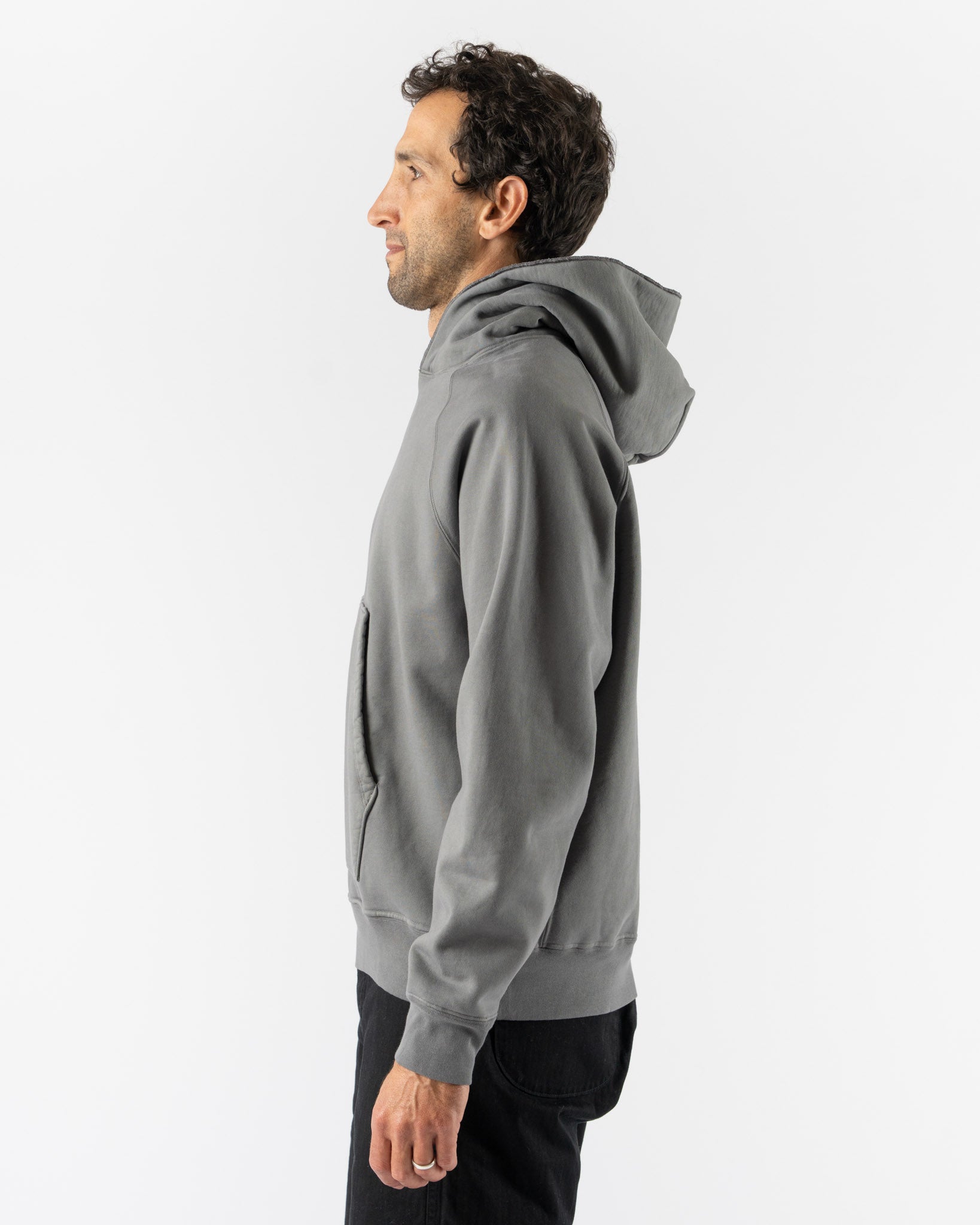 Lady White Co. Super Weighted Hoodie in Kelp Curated at Jake and Jones