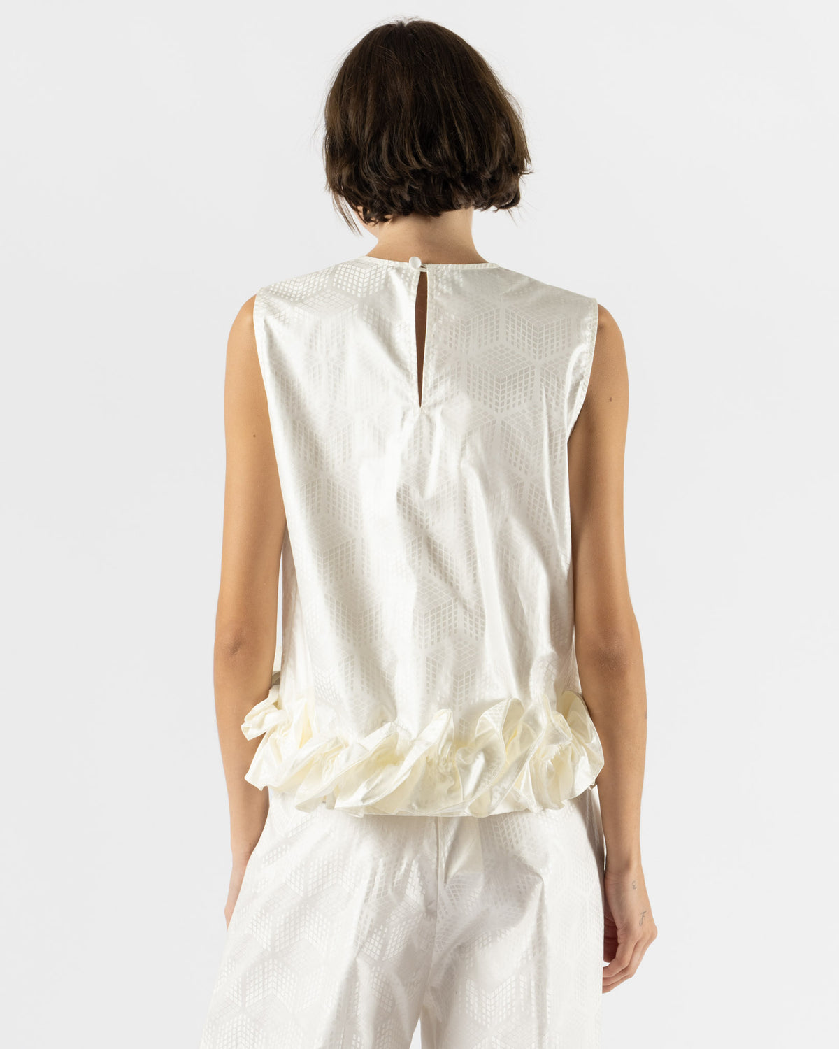 Super Yaya Raquel Top in Off-White