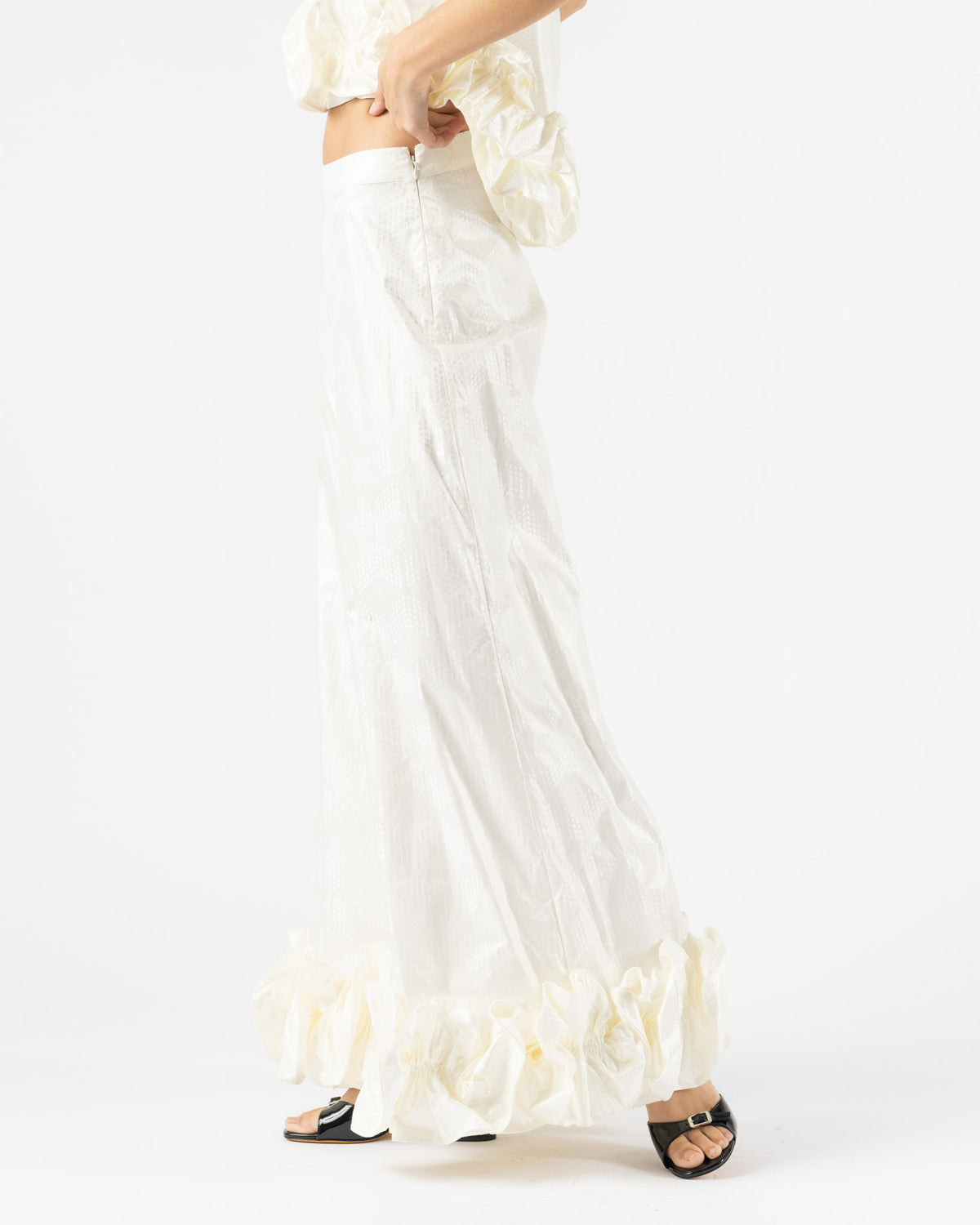 Super Yaya Raquel Trouser in Off-White