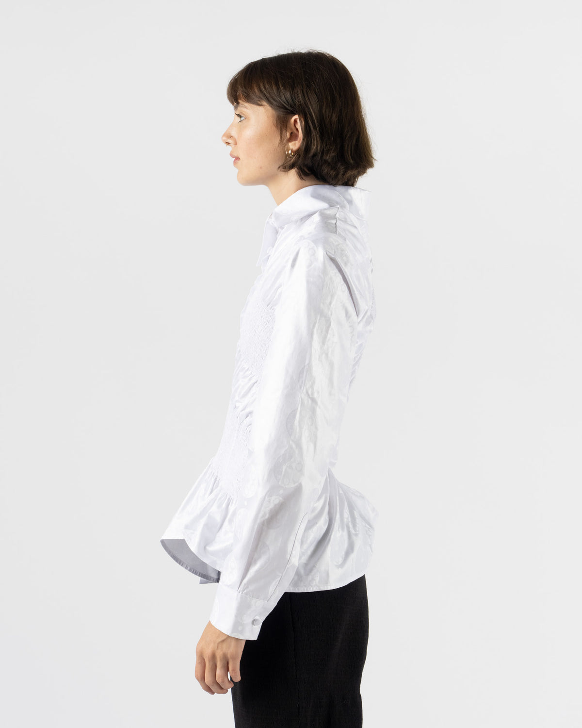 Super Yaya Twist Shirt in White