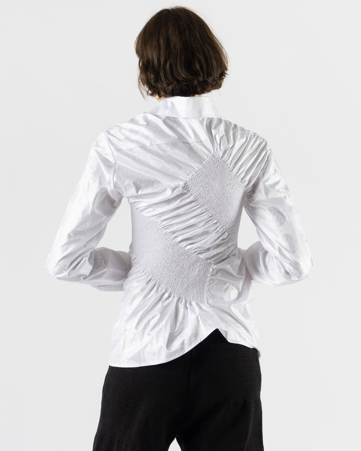 Super Yaya Twist Shirt in White