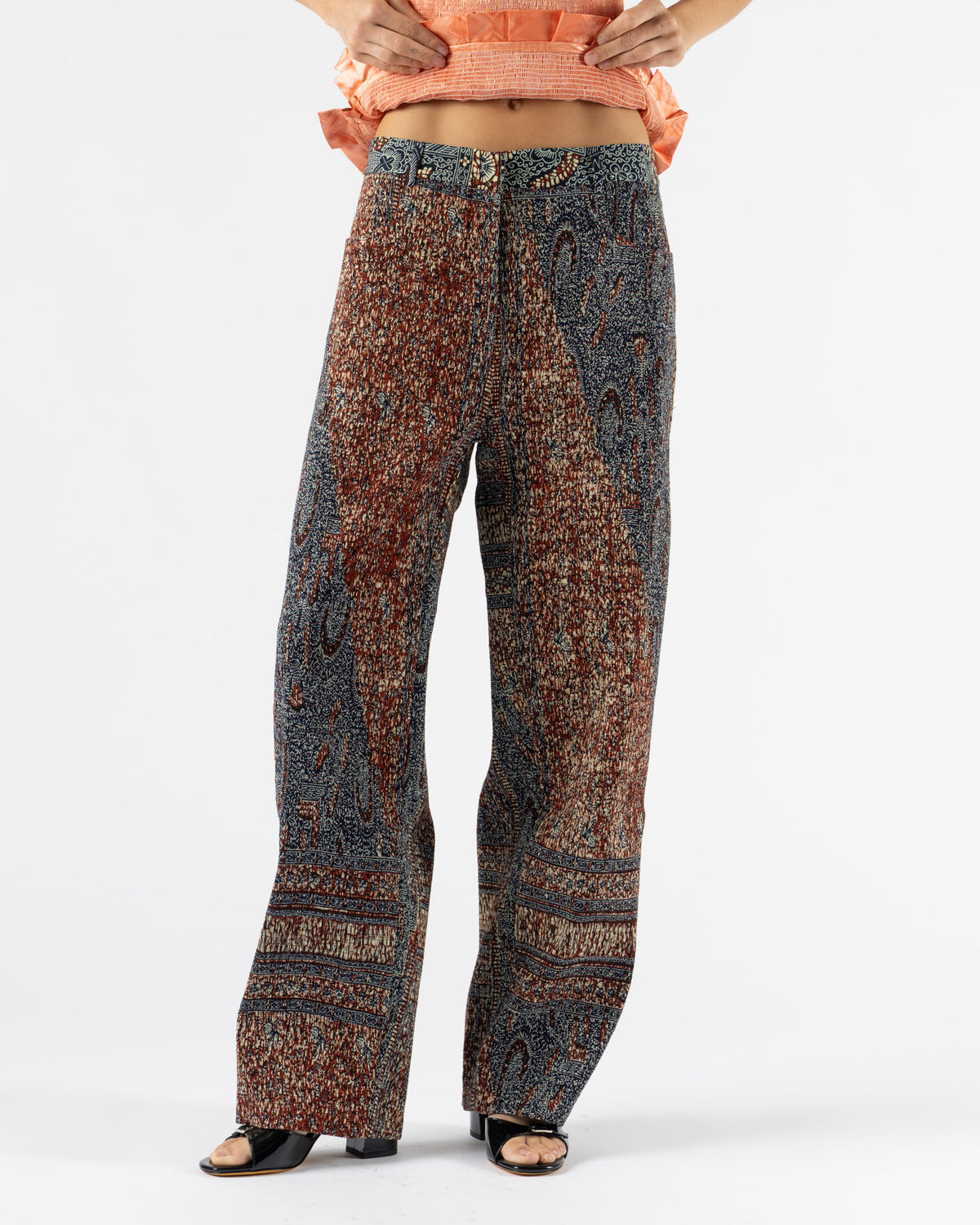 Super Yaya Panarea Trouser in Batik