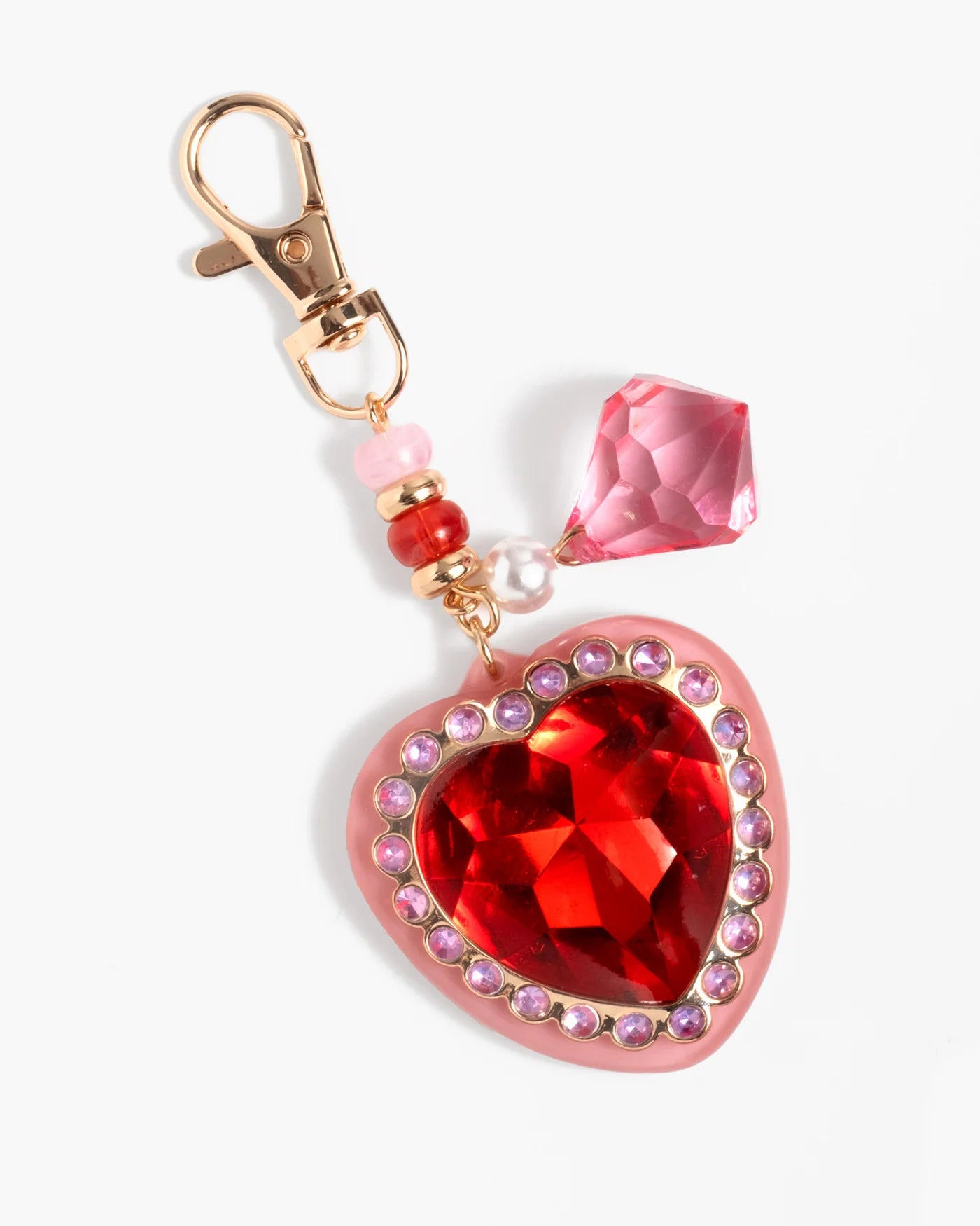 Super Smalls Royal Heart Bag Charm Curated at Jake and Jones Santa Barbara Boutique