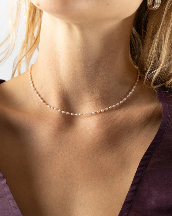 Takara Hand Knotted Pearl Necklace