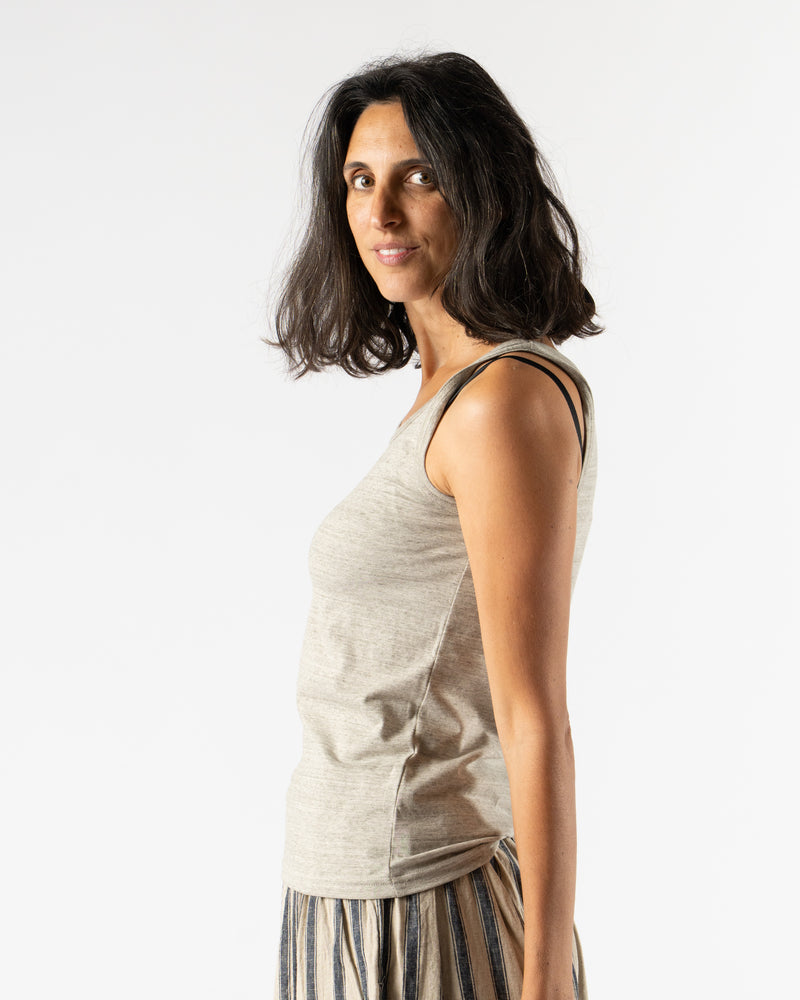 Ichi Antiquités Tank Top in Gray