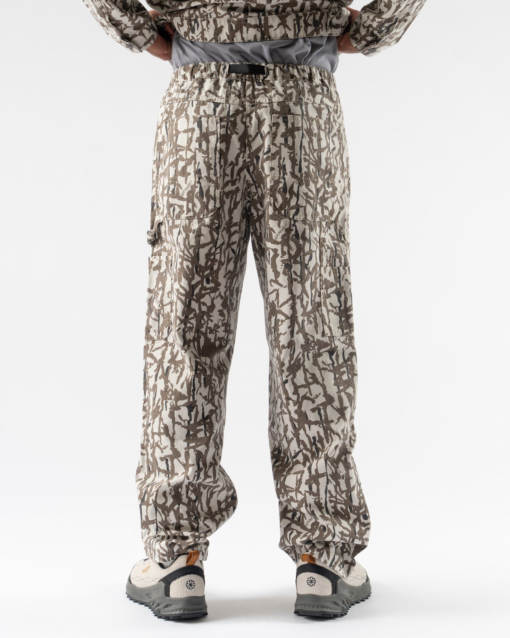 Gramicci Taos Canvas Pant in Grey Reed Curated at Jake and Jones