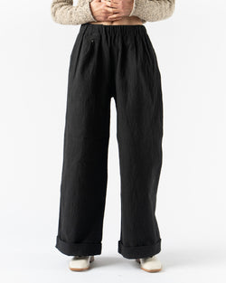 Lauren Manoogian Texture Trouser in Black