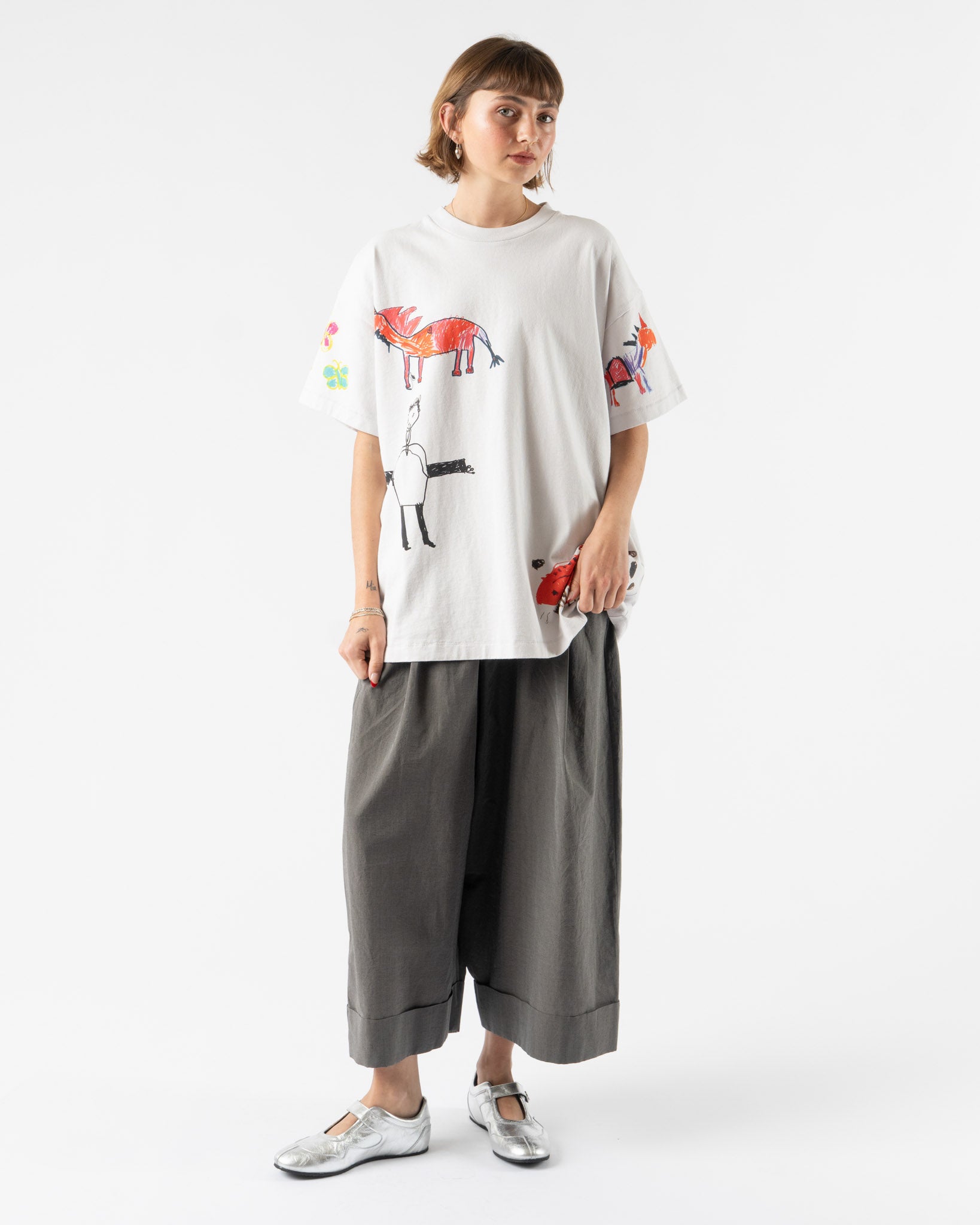 Toogood The Baker Trouser in Cotton Silk Pencil