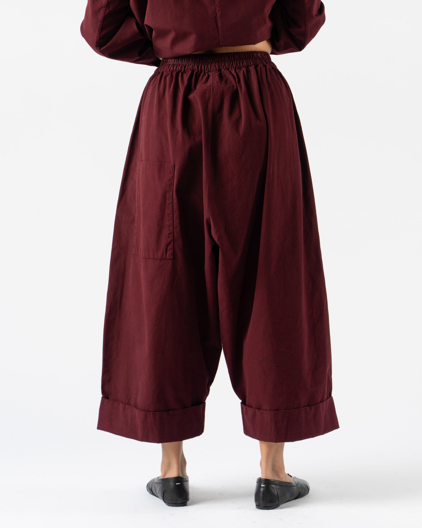 Toogood The Baker Trouser Fine Canvas Port