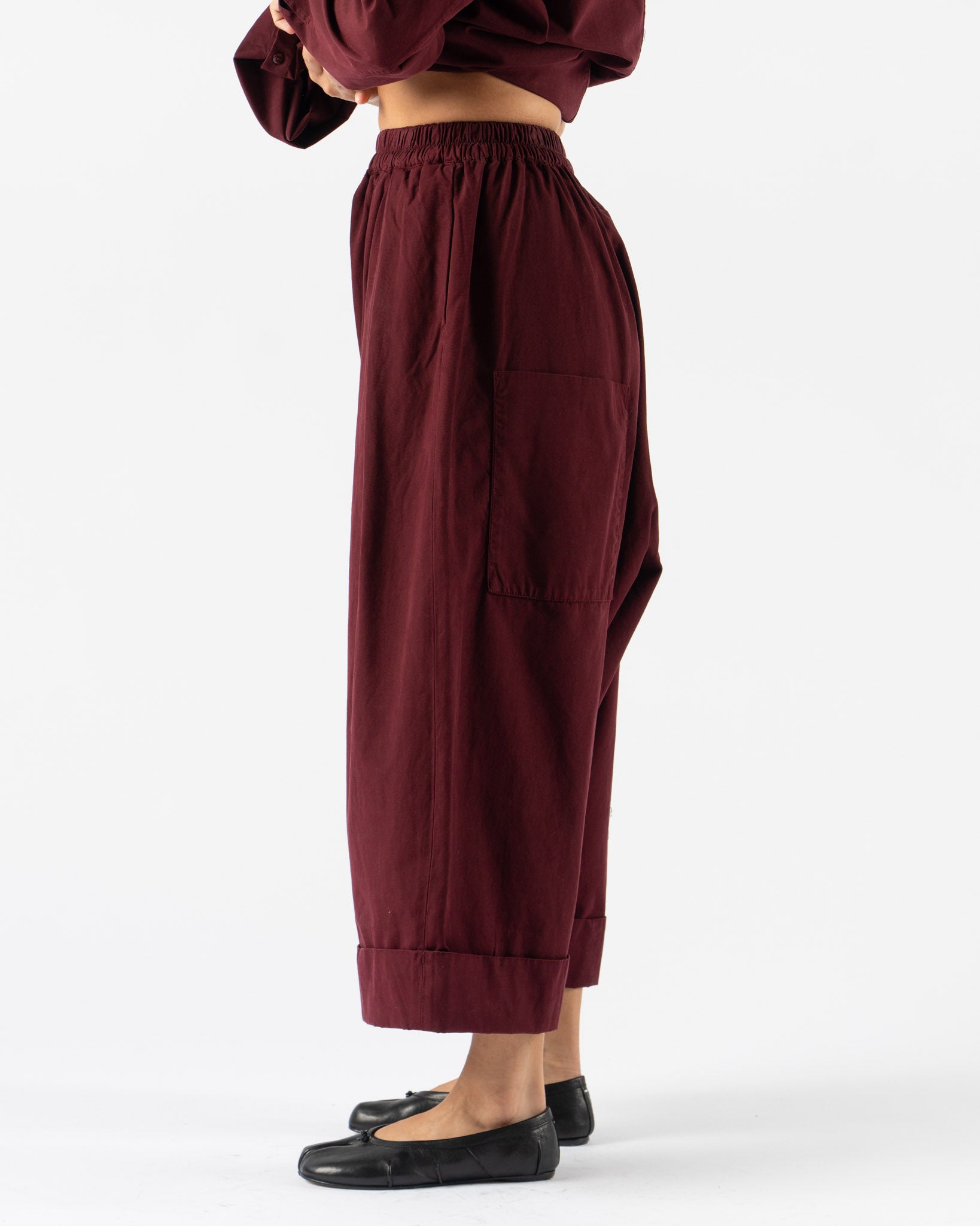 Toogood The Baker Trouser Fine Canvas Port