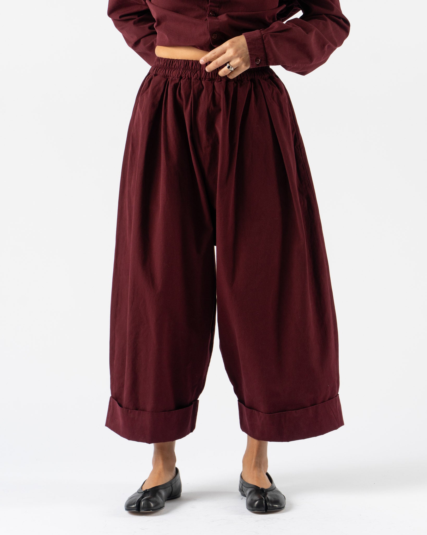 Toogood The Baker Trouser Fine Canvas Port