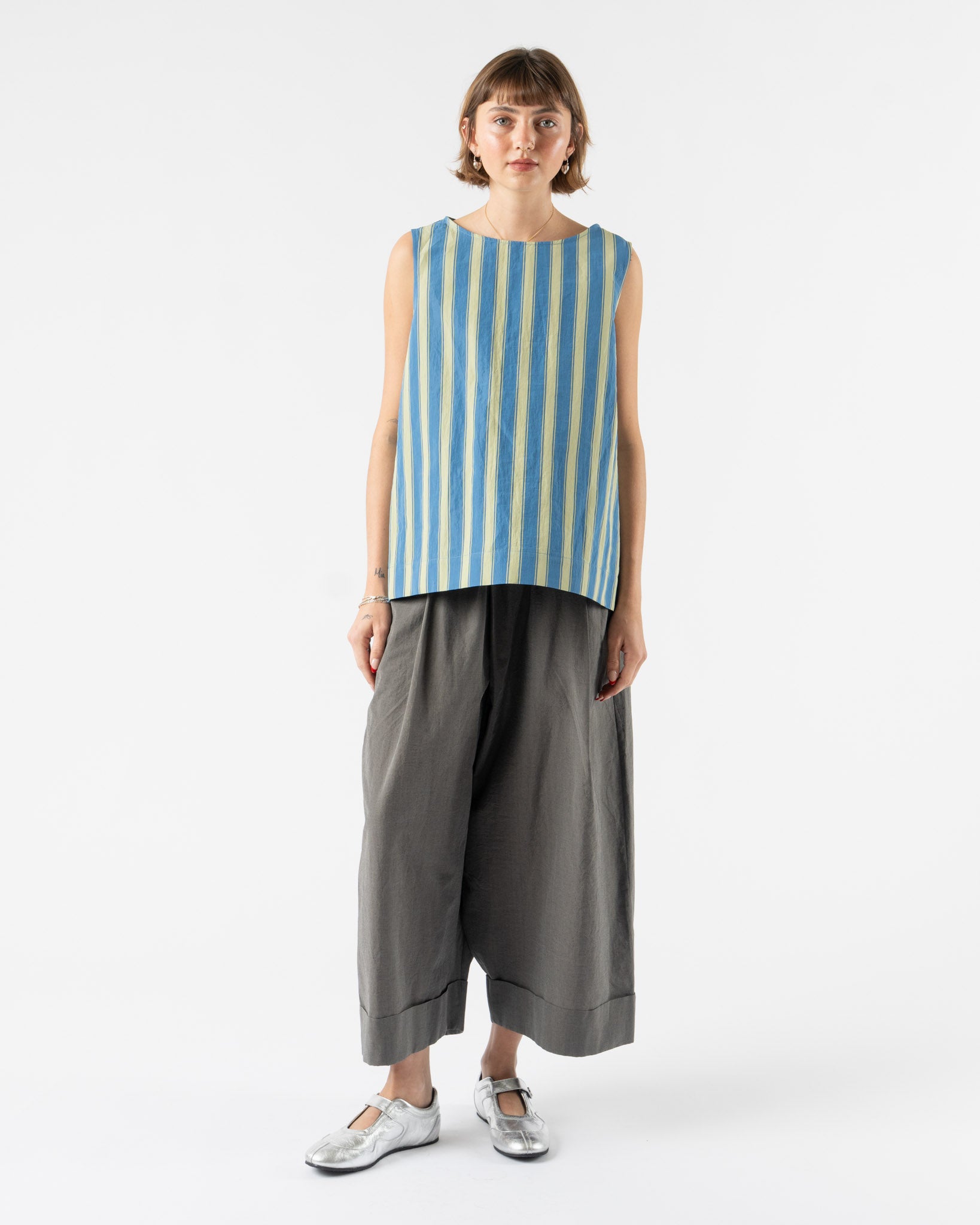 Toogood The Baker Trouser in Cotton Silk Pencil