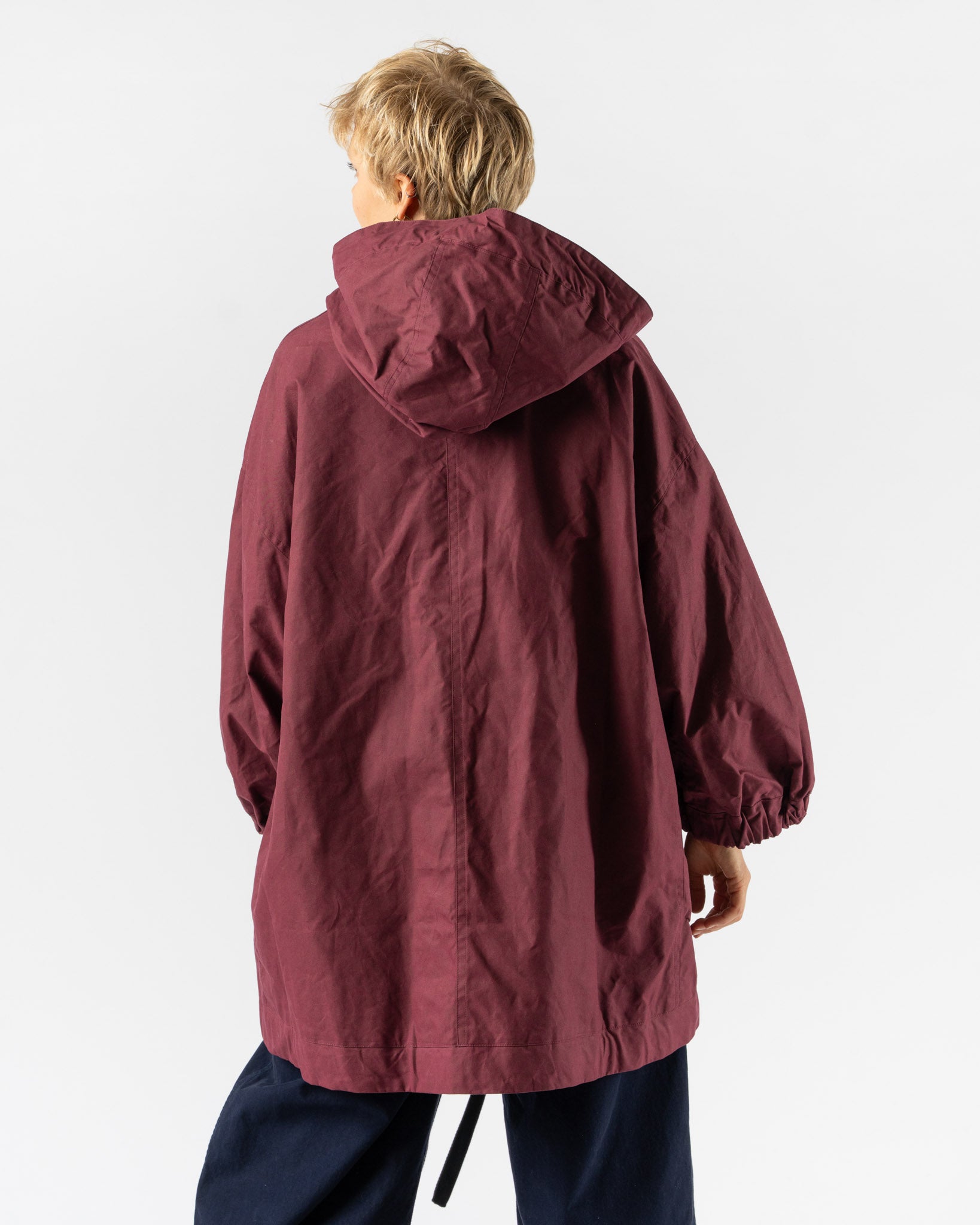 Toogood The Explorer Coat Wax Cotton Port