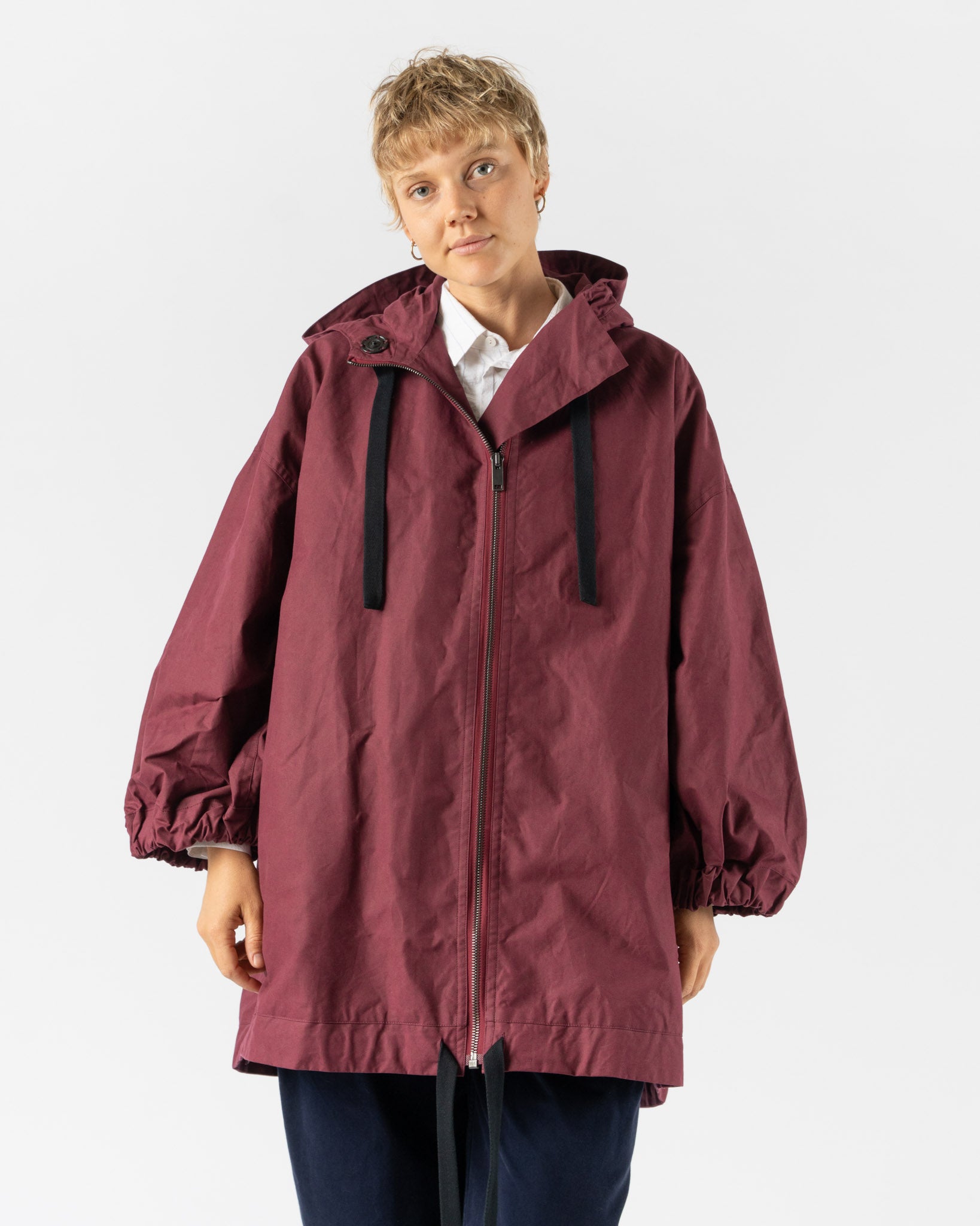 Toogood The Explorer Coat Wax Cotton Port