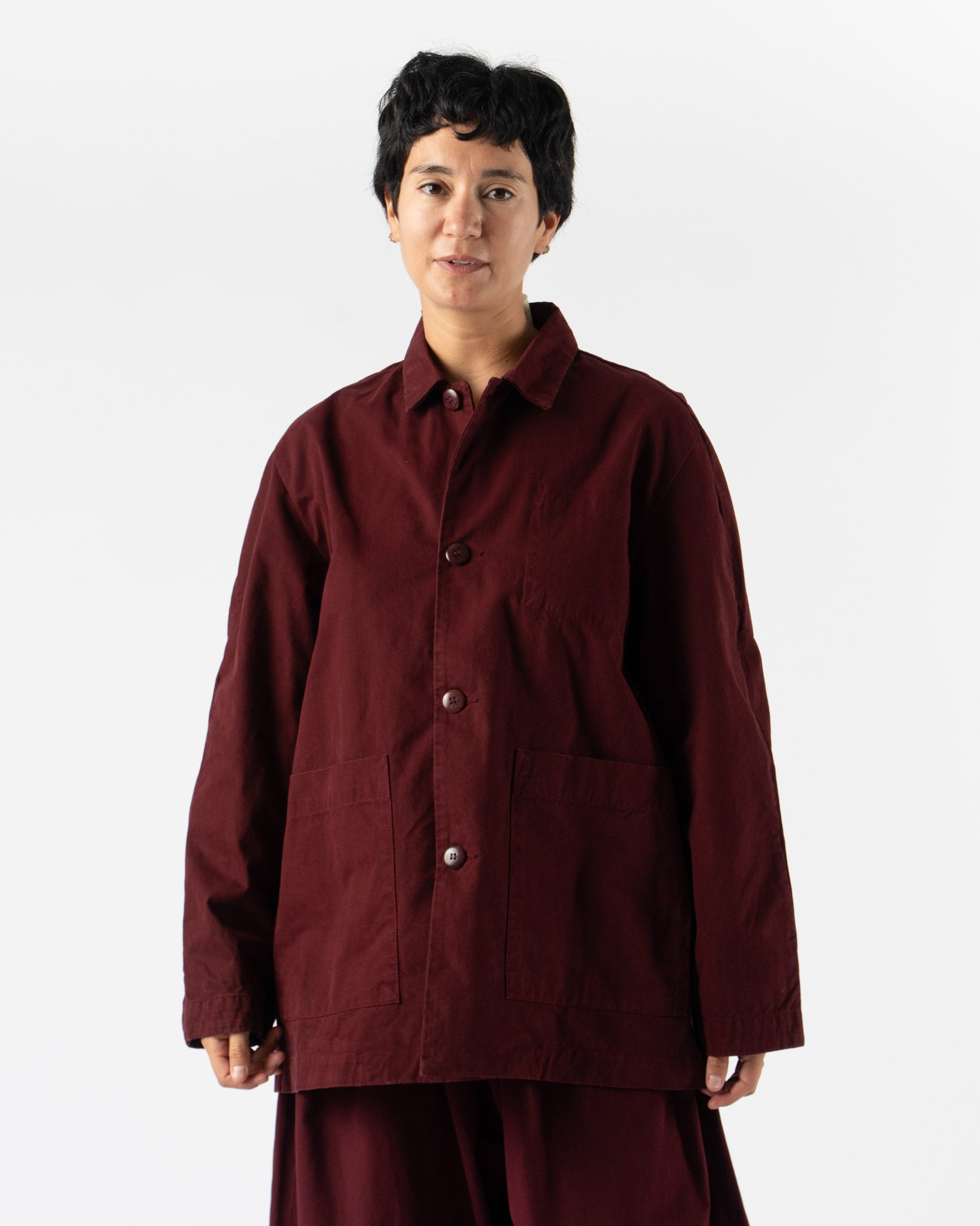 Toogood The Mechanic Jacket Work Twill Port