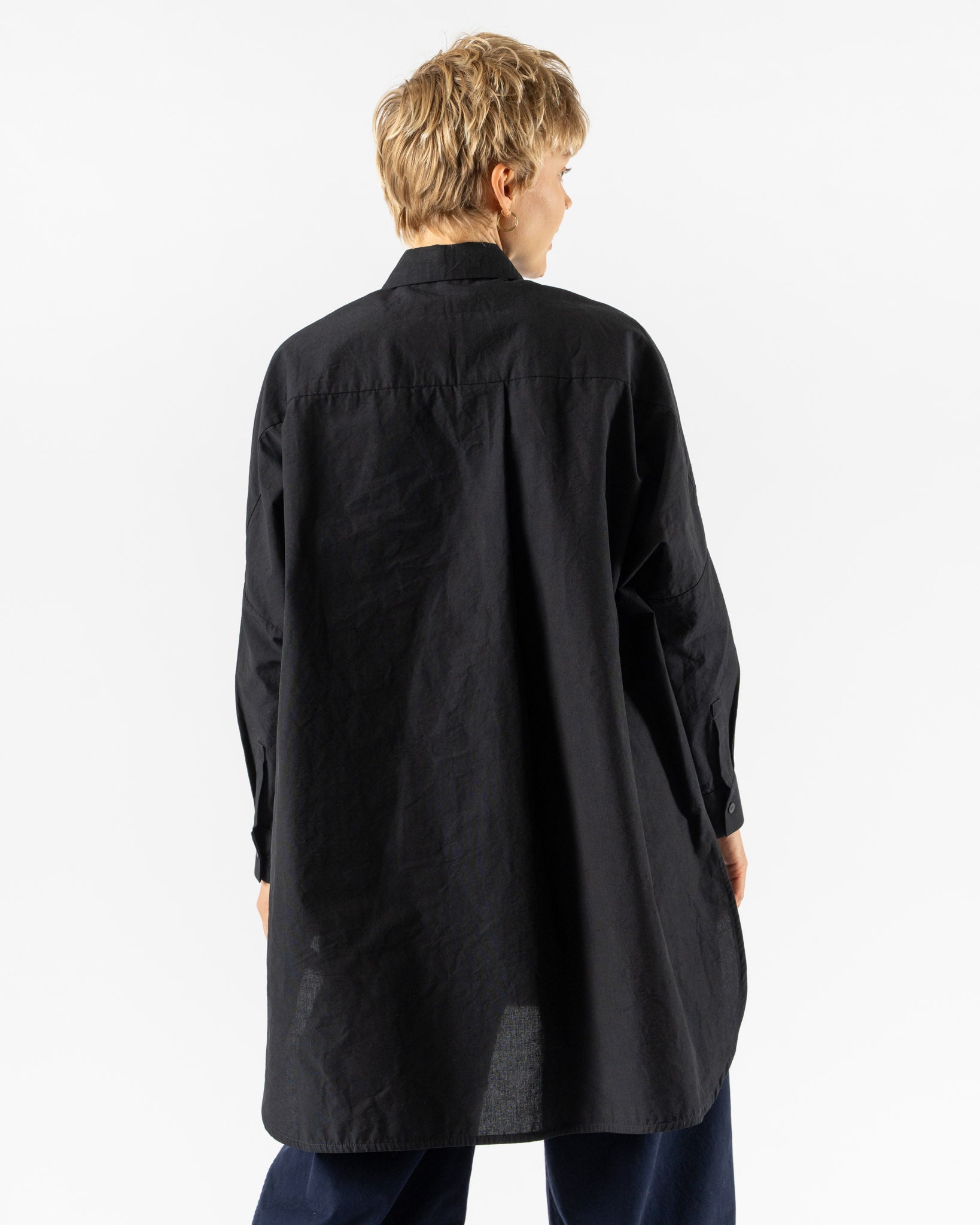 Toogood The Painter Shirt Structured Cotton Ink