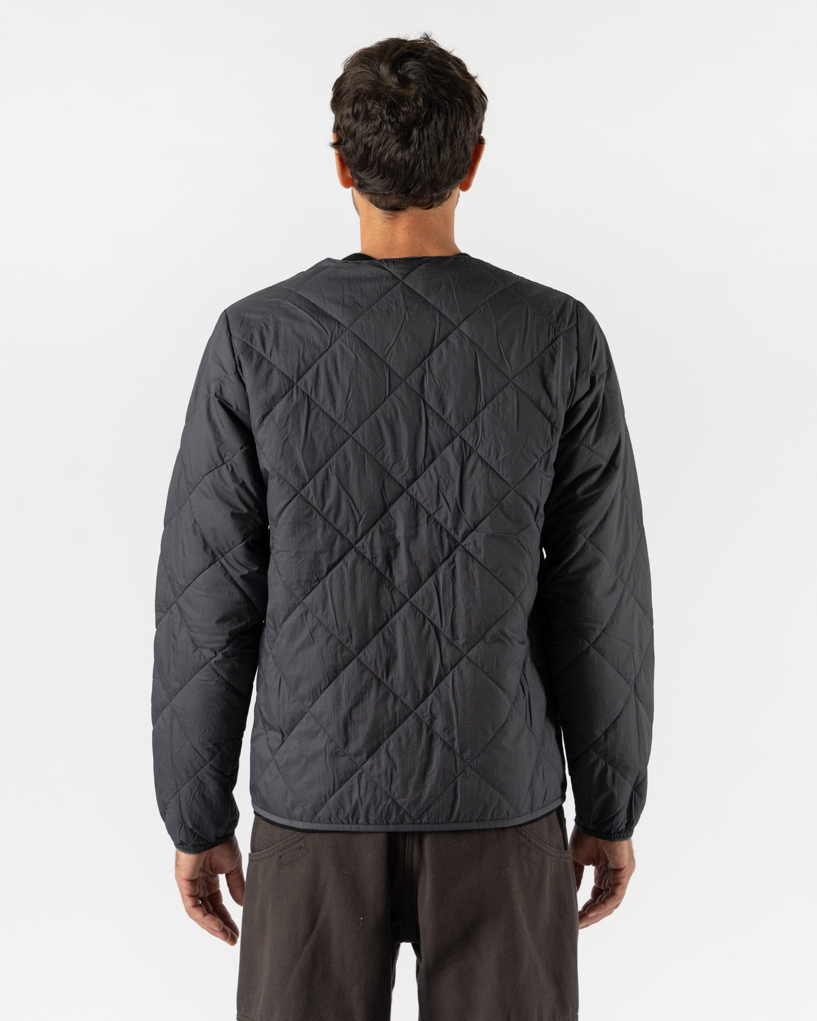 Gramicci Thermal Insulation Quilted Jacket in Black