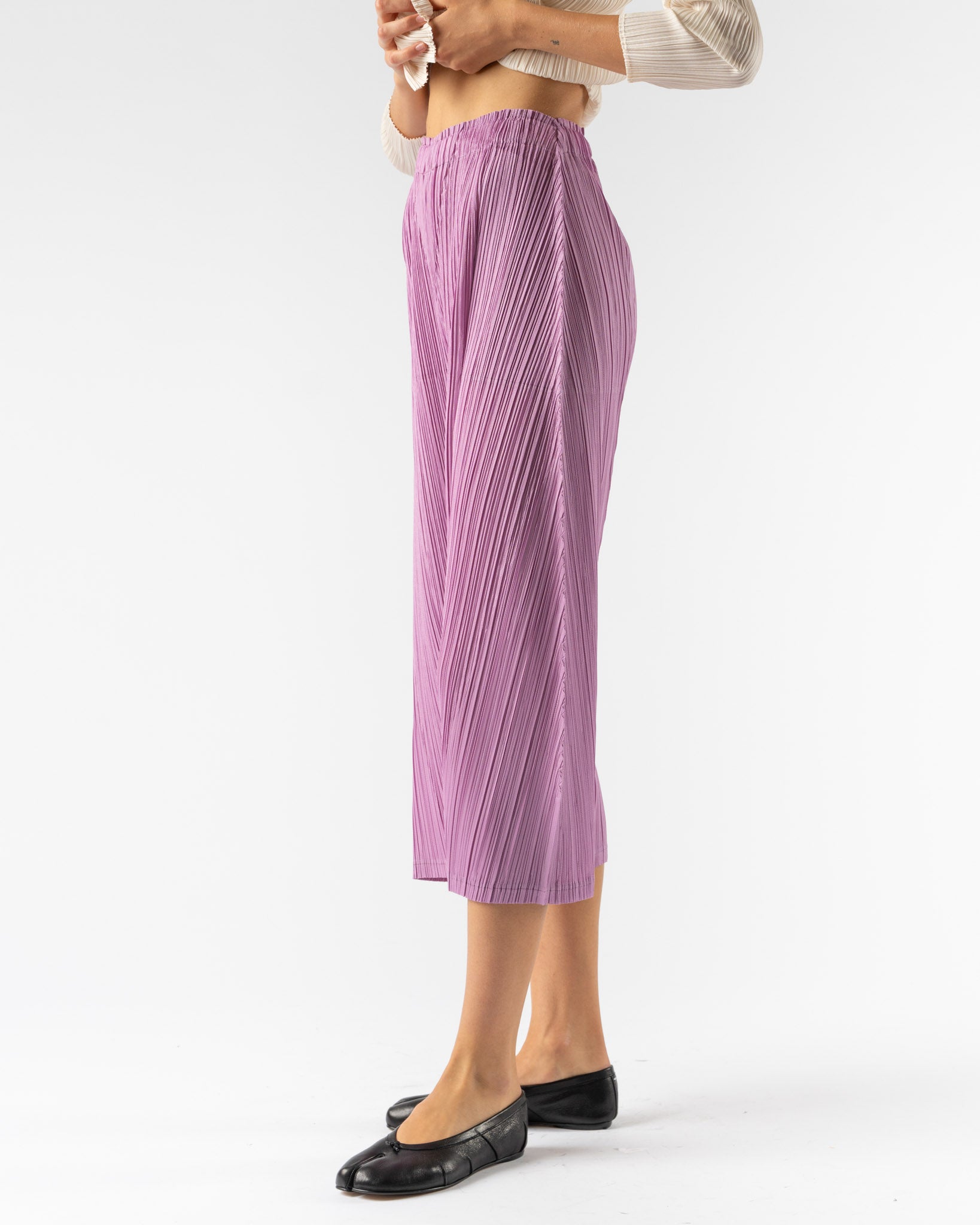 Pleats Please Issey Miyake Thicker Bottoms 2 in Orchid Pink