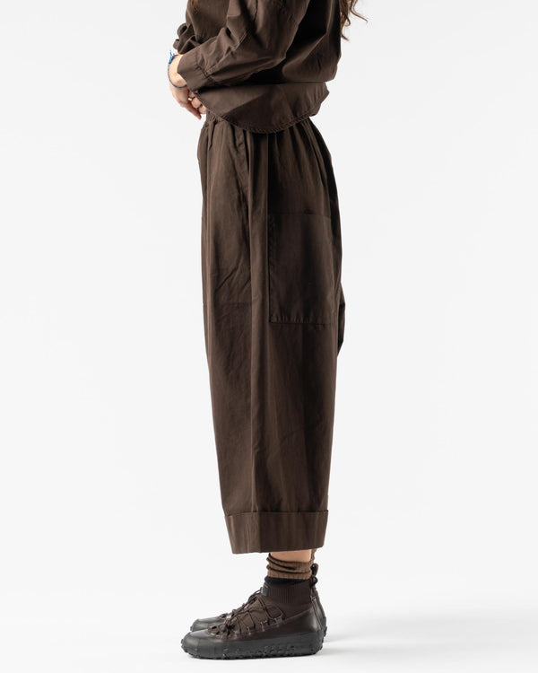 Toogood The Baker Trouser in Fine Canvas Umber