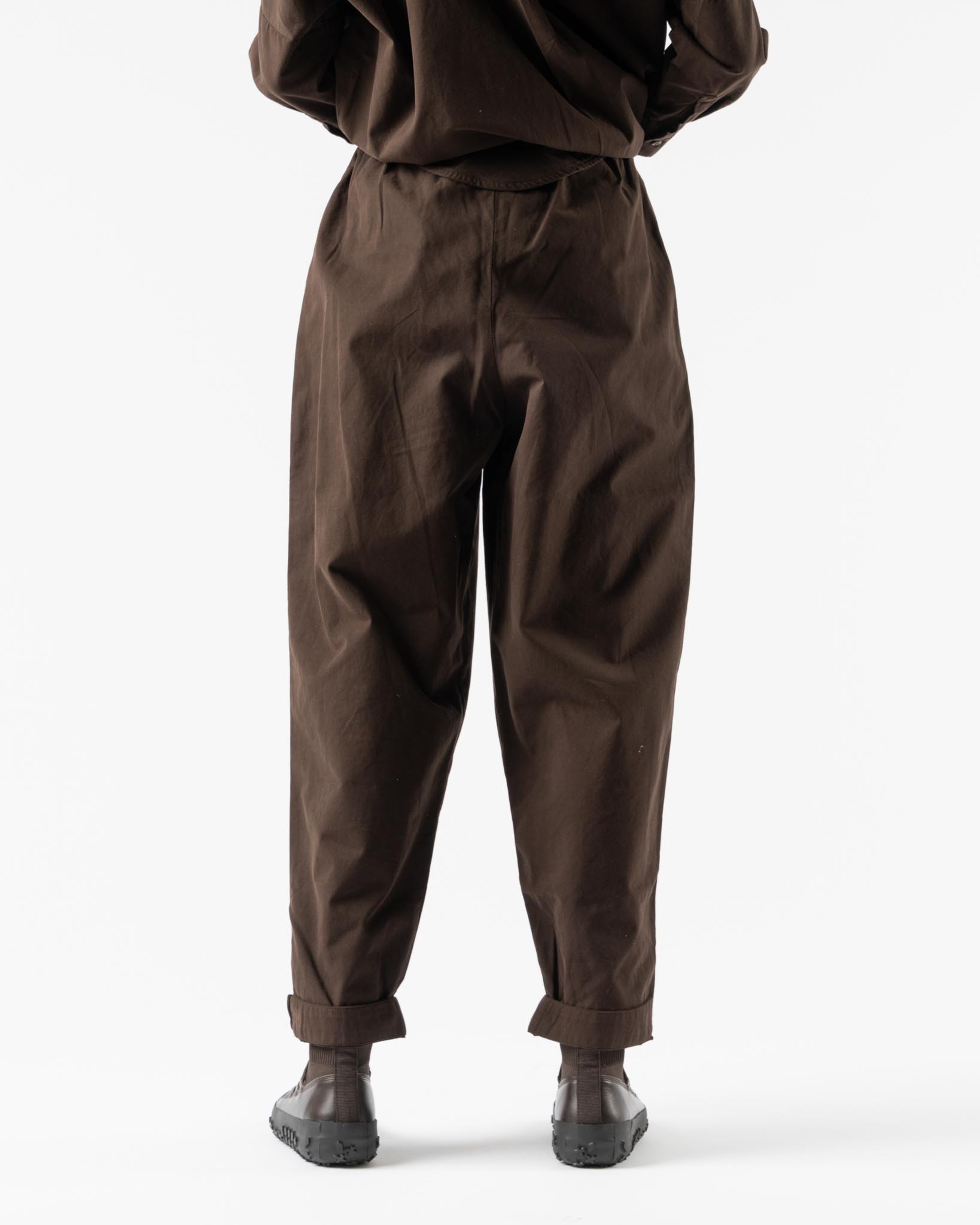 【toogood】THE GYMNAST TROUSER_UMBER Toogood The Gymnast Trouser in Woodland Curated at Jake and