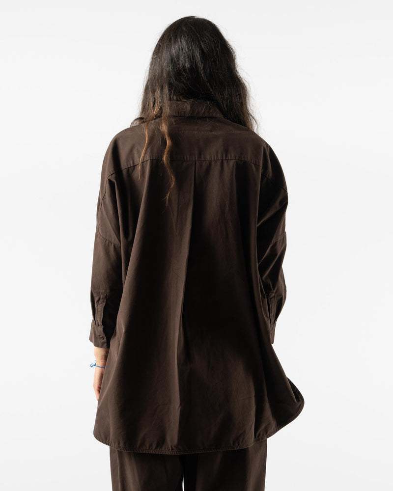 Toogood The Painter Shirt in Fine Canvas Umber