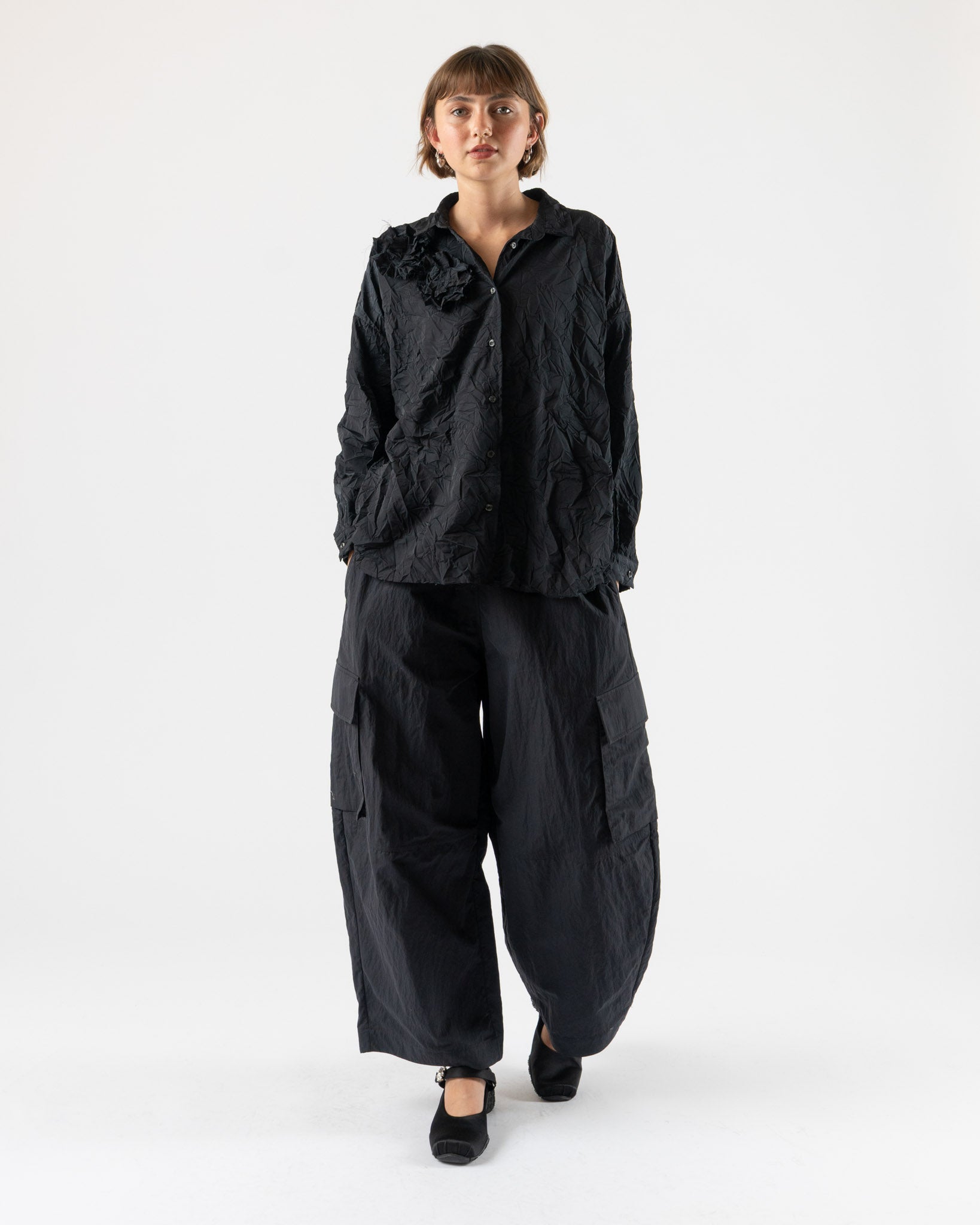 Fabiana Pigna Troba Pant in Onyx