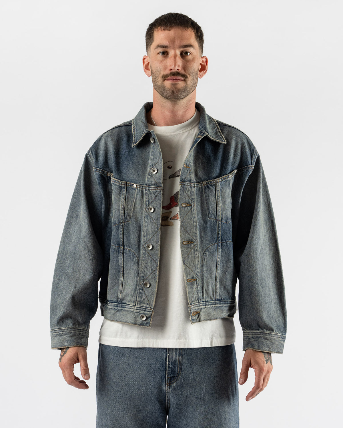 Small Talk Twist Trucker Jacket