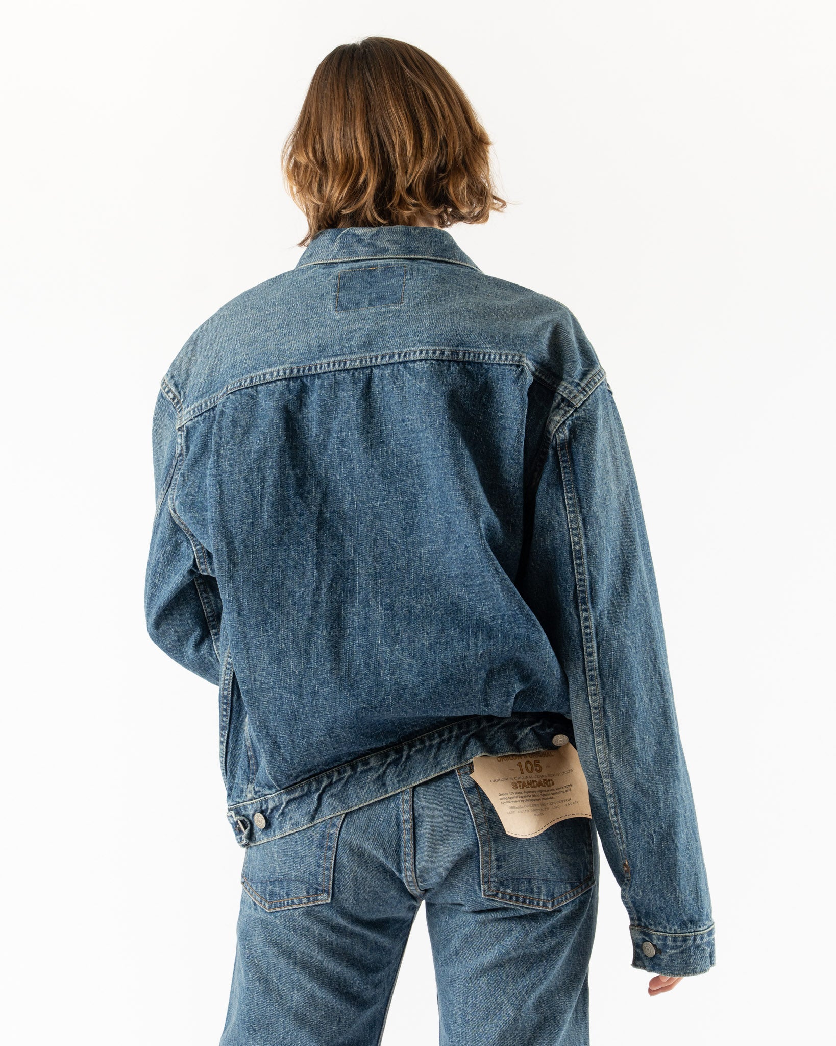 orSlow Type2 1950's Denim Jacket in One Wash Curated at Jake and Jones