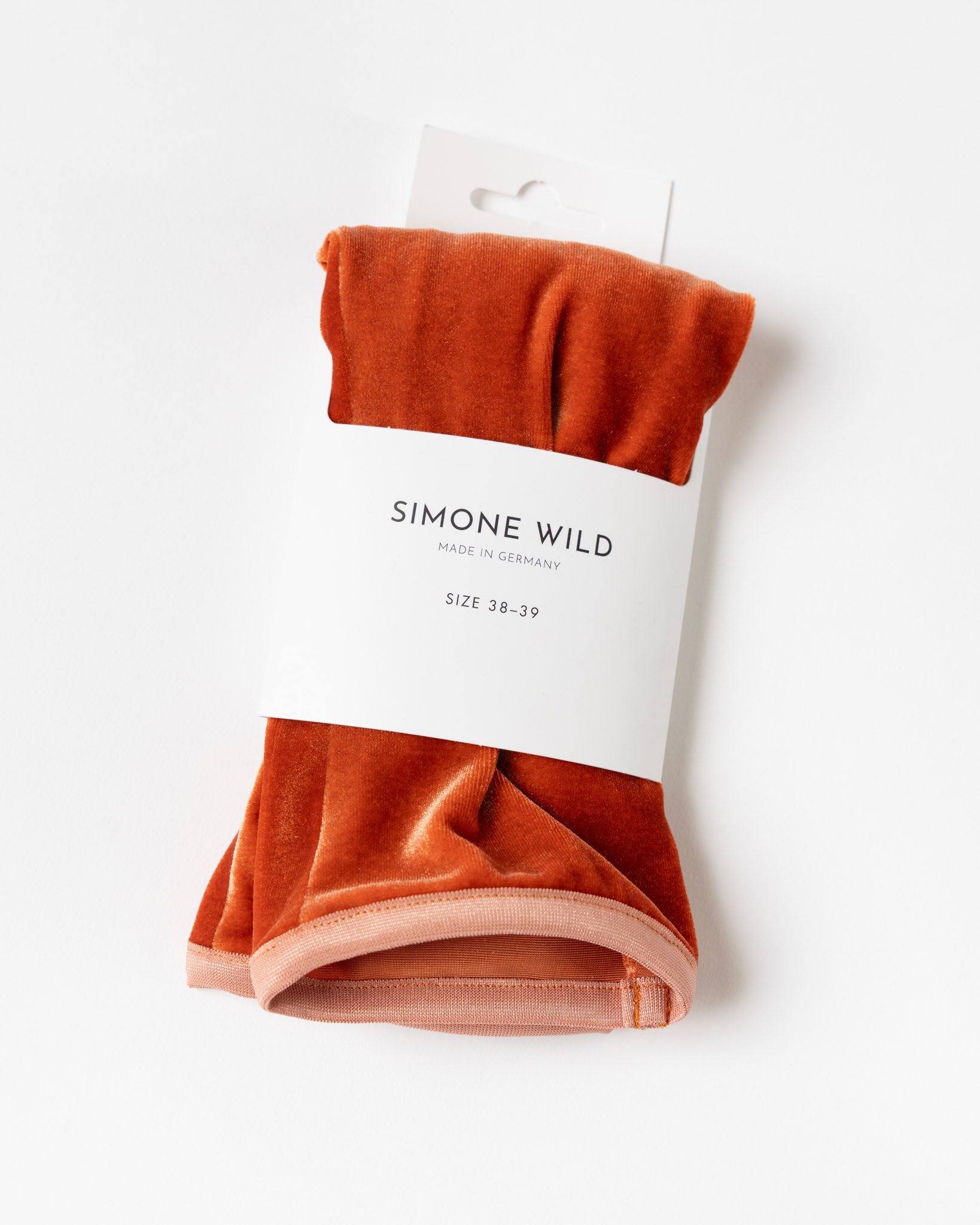 Simone Wild Velvet Ankle Socks in Amber