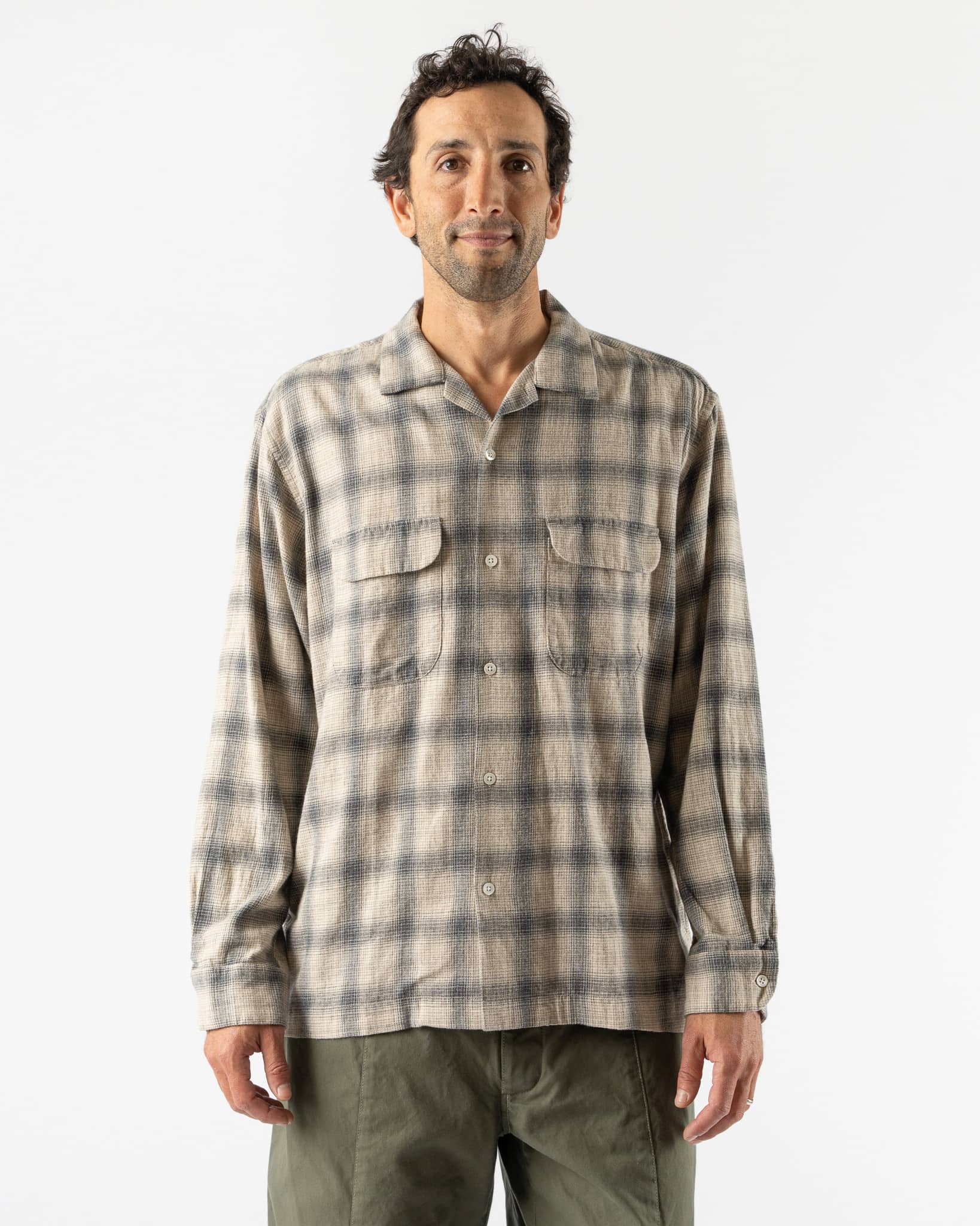 Pilgrim Surf + Supply, Vincent Melange Ombre Shirt, Jake and Jones Santa Barbara Boutique, curated fashion
