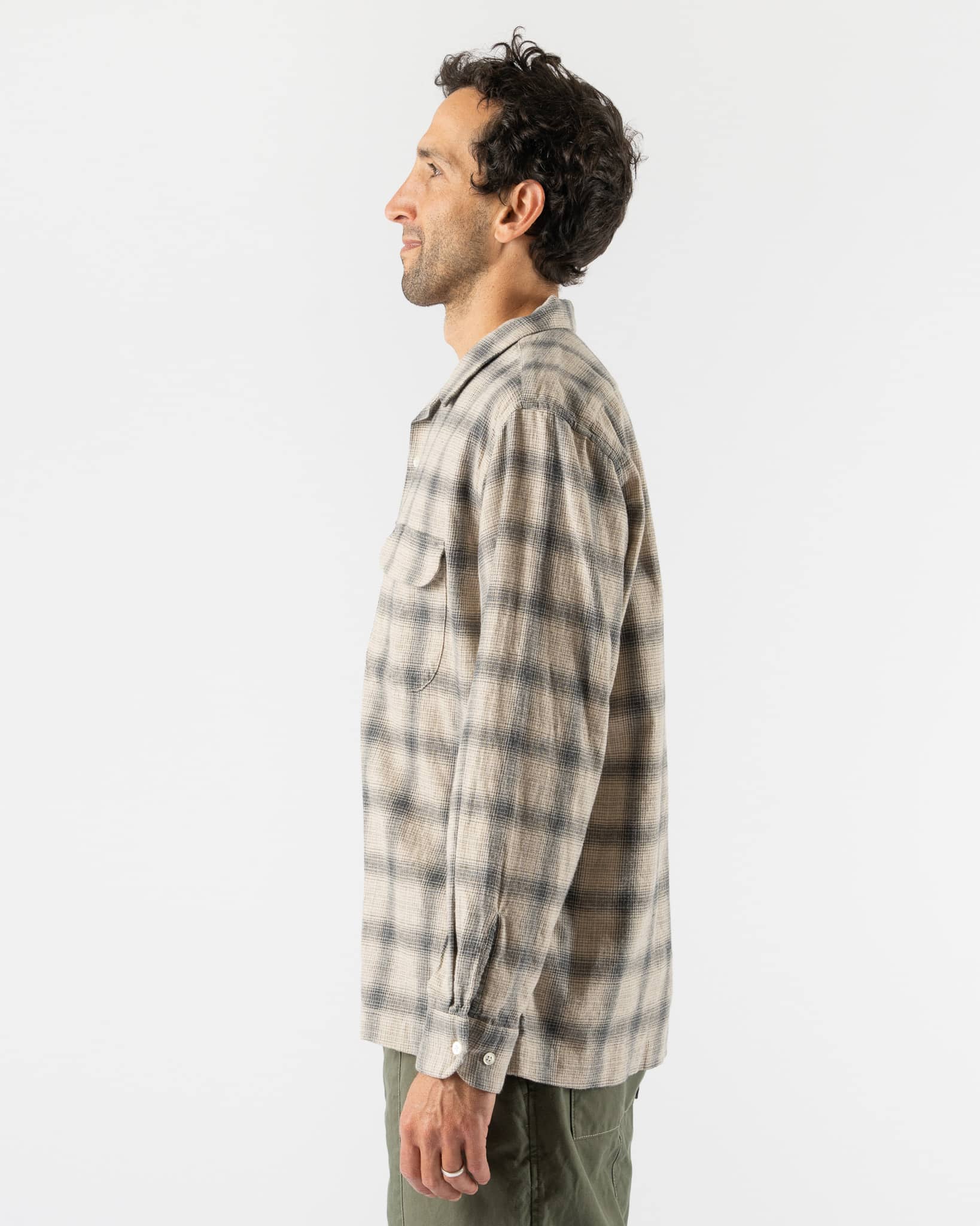 Pilgrim Surf + Supply, Vincent Melange Ombre Shirt, Jake and Jones Santa Barbara Boutique, curated fashion