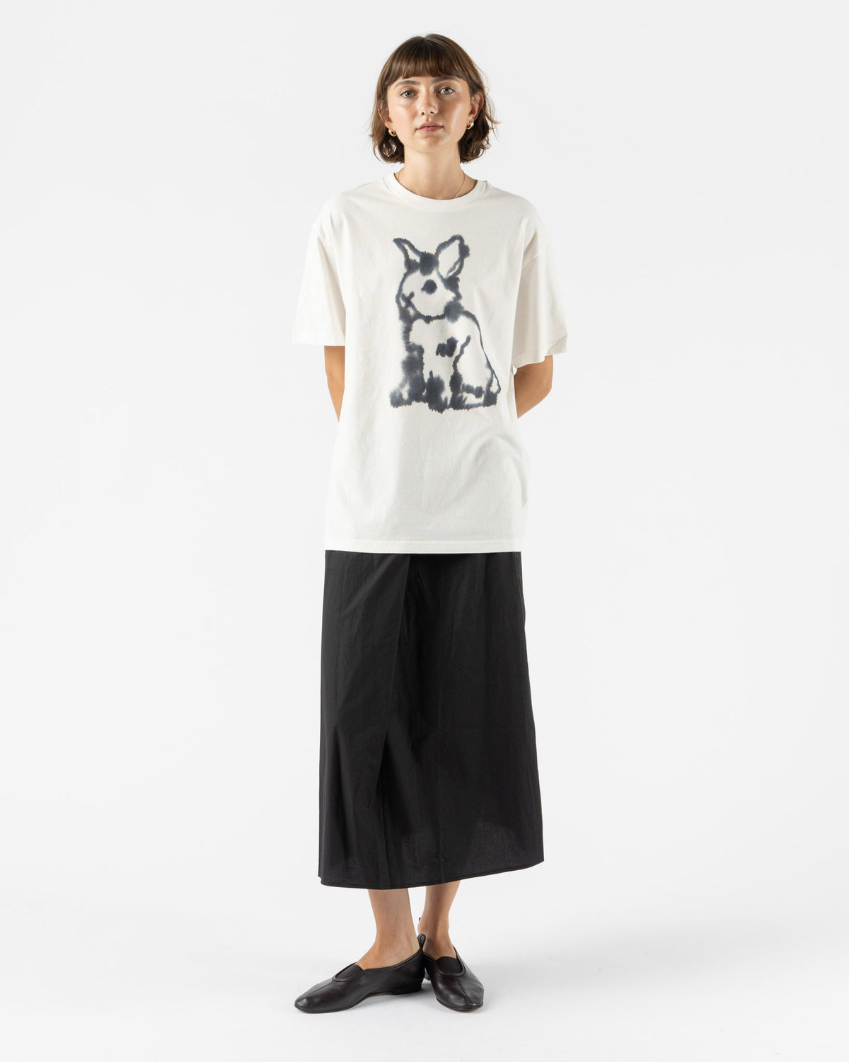 Wild Animals Rabbit Wolf T-Shirt