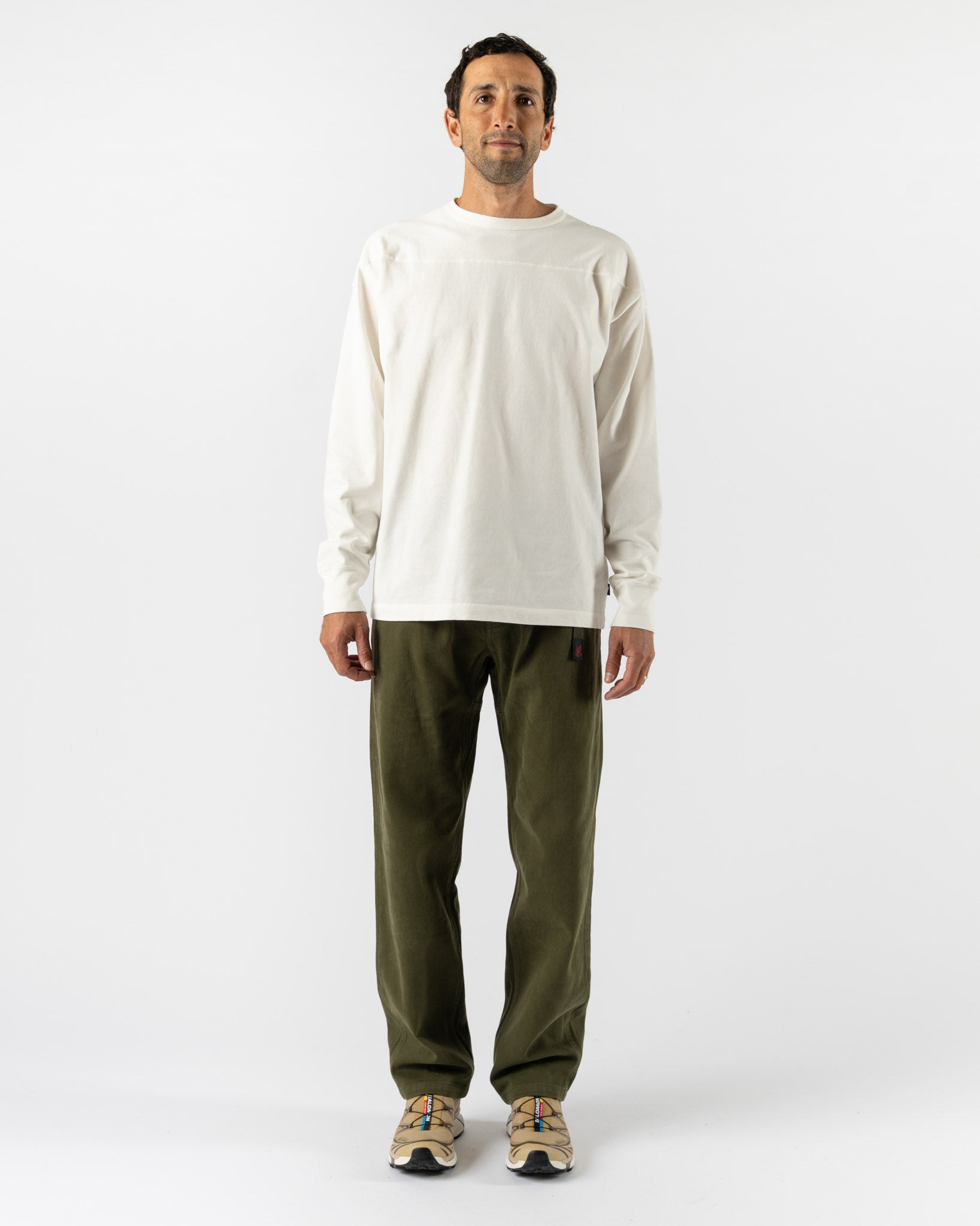Gramicci Winter Twill Gramicci Pant in Deep Olive Curated at Jake
