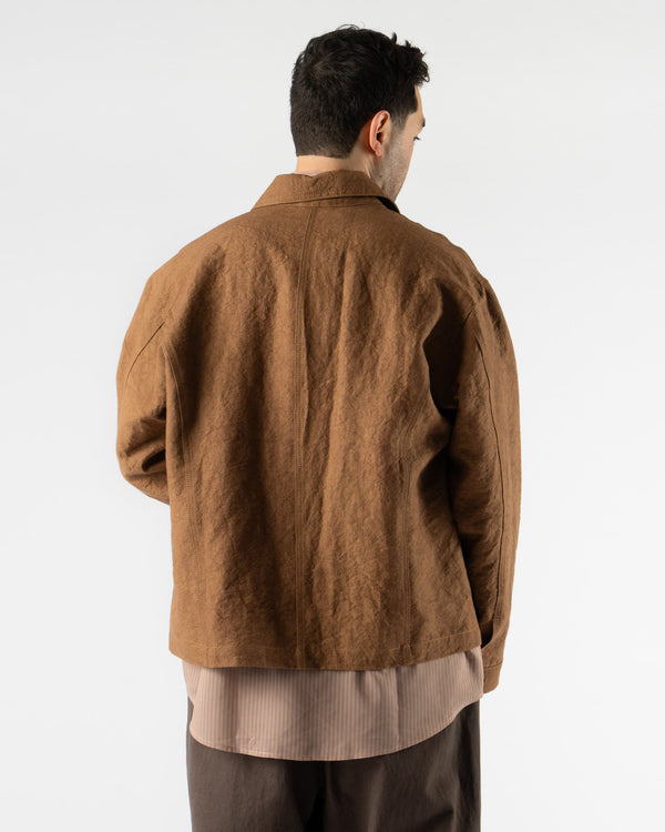 Colbo Work Jacket in Persimmon Tannin